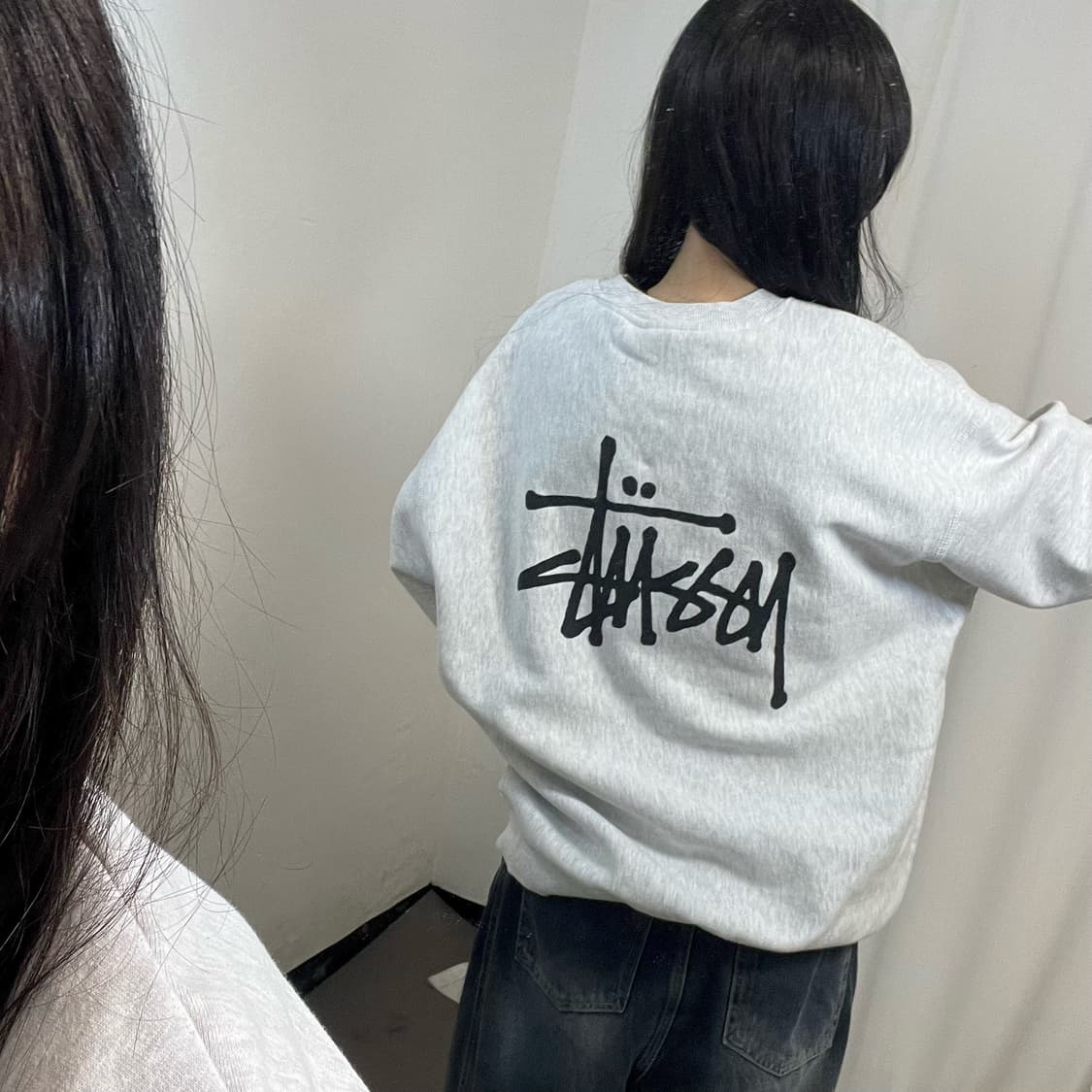 Stussy Melange Sweatshirt 상품이미지3