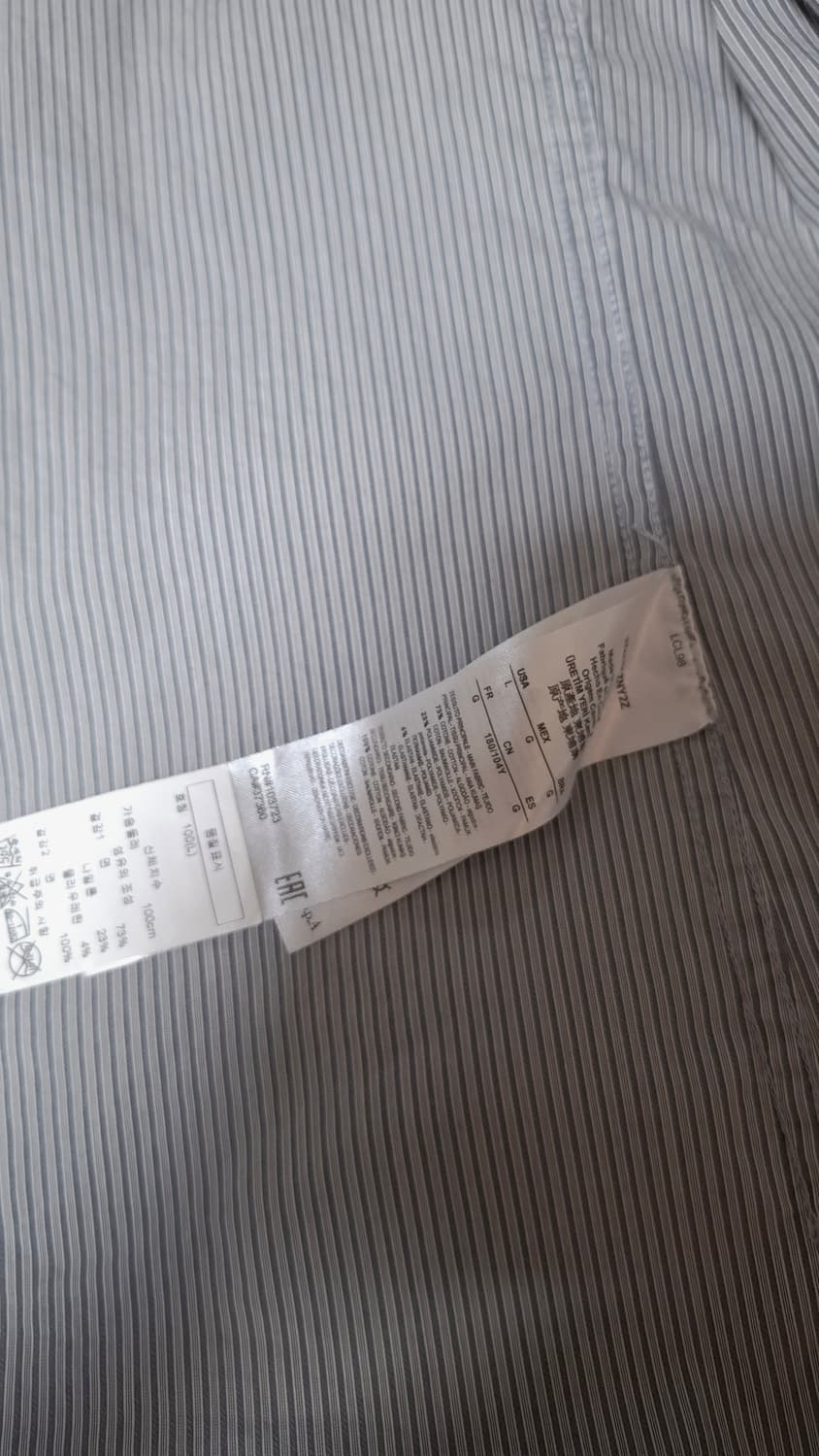 아르마니 익스체인지 스트라이프 셔츠 L 상품이미지7