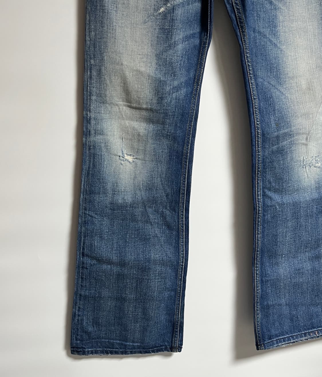 디젤 자티니 부츠컷 플레어진 데님 팬츠 청바지 29-31 상품이미지3