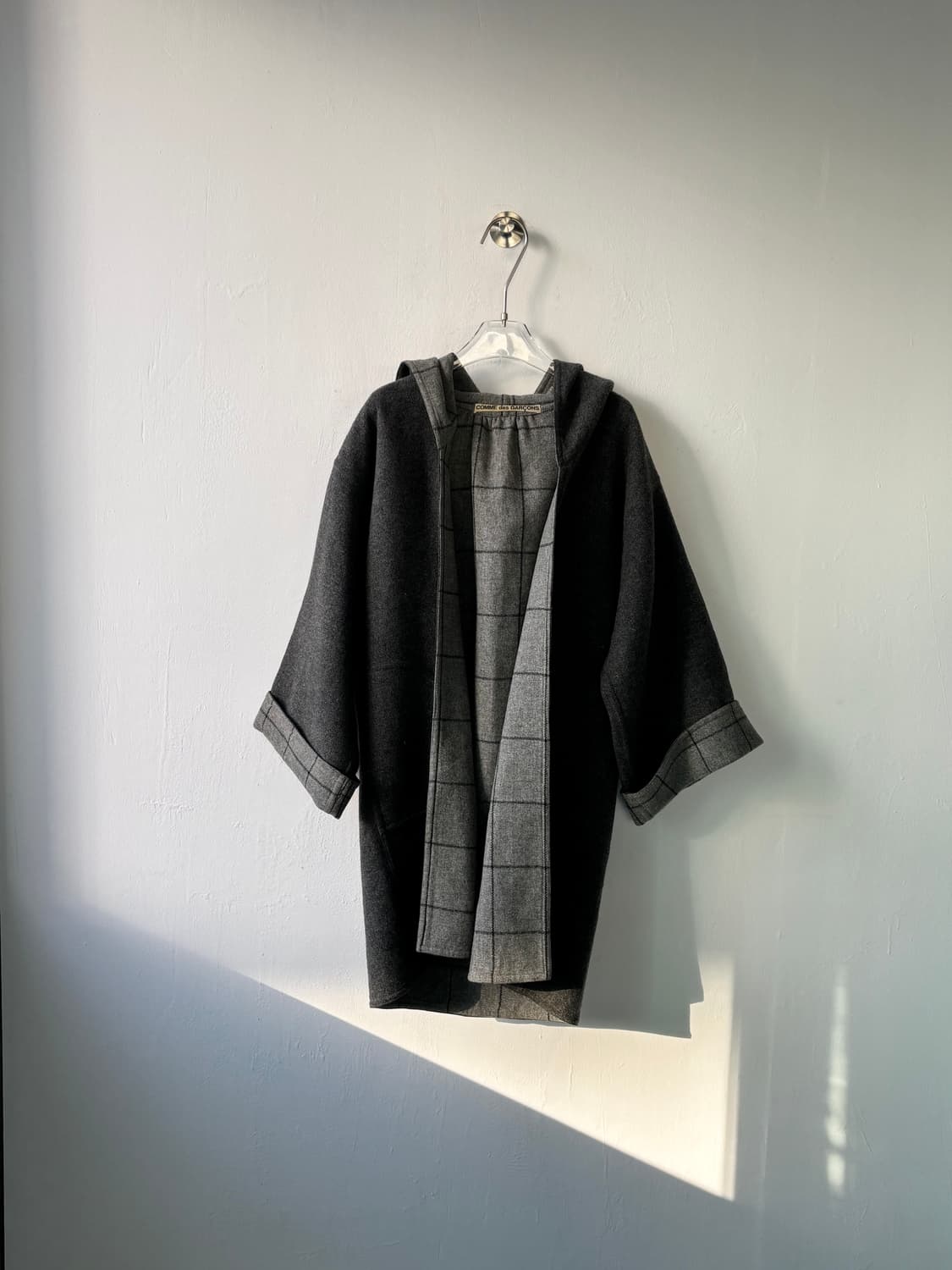 꼼데가르송 80‘s 후드 코트 상품이미지5