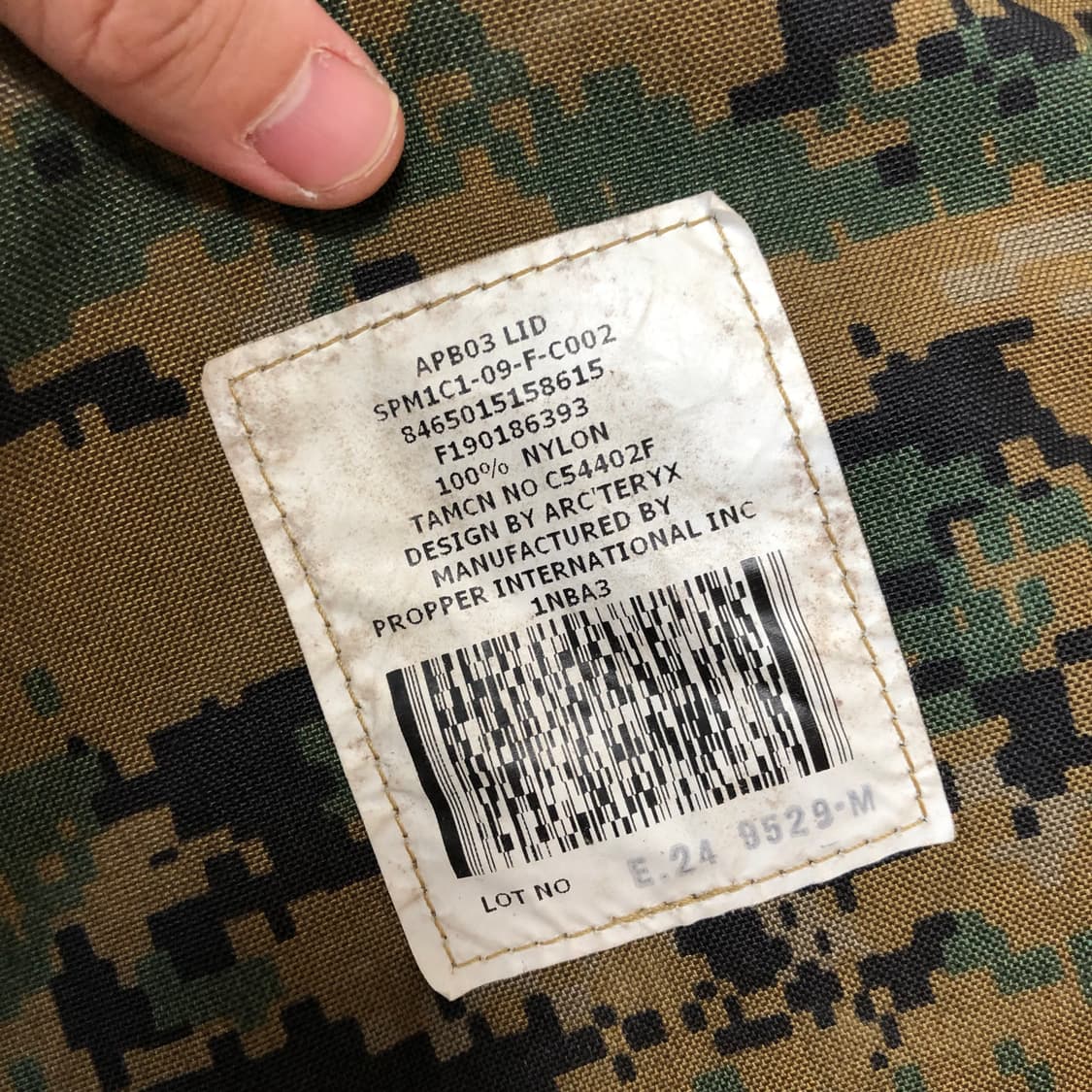 (OS) 아크테릭스 디자인 프로퍼 미해병 USMC ILBE 웨이스백 상품이미지8