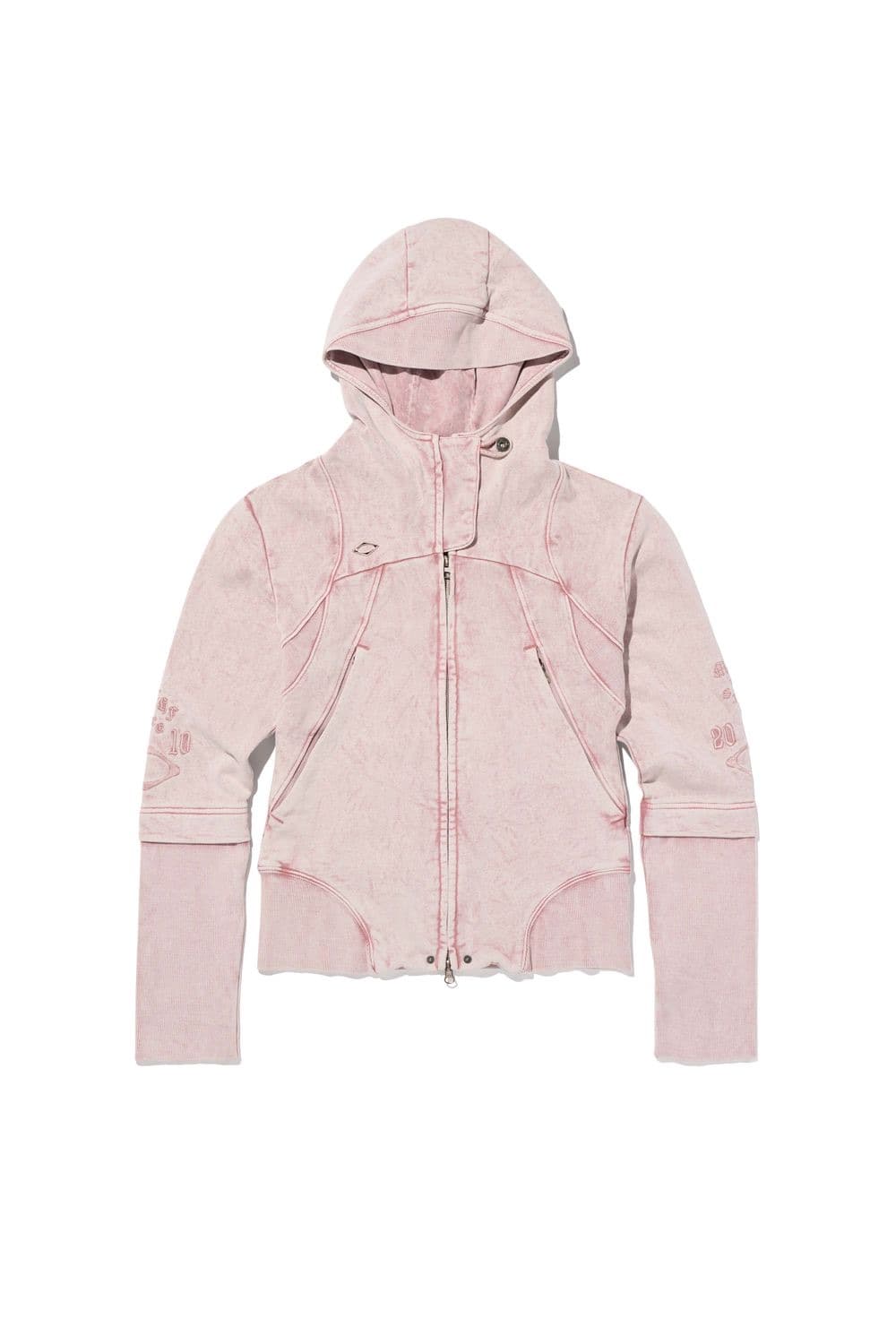 미스치프 컷 오프 후디 L 상품이미지1