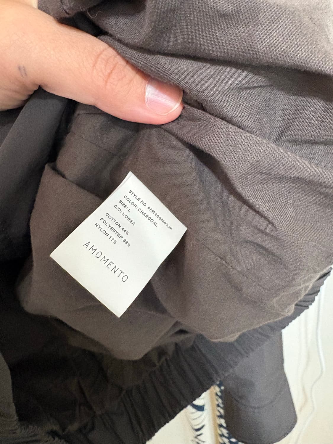 아모멘토 / 코튼 나일론 볼륨 점퍼 상품이미지7