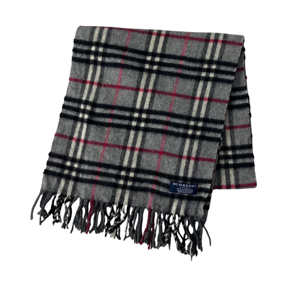 버버리 캐시미어 노바체크 머플러 상품이미지1