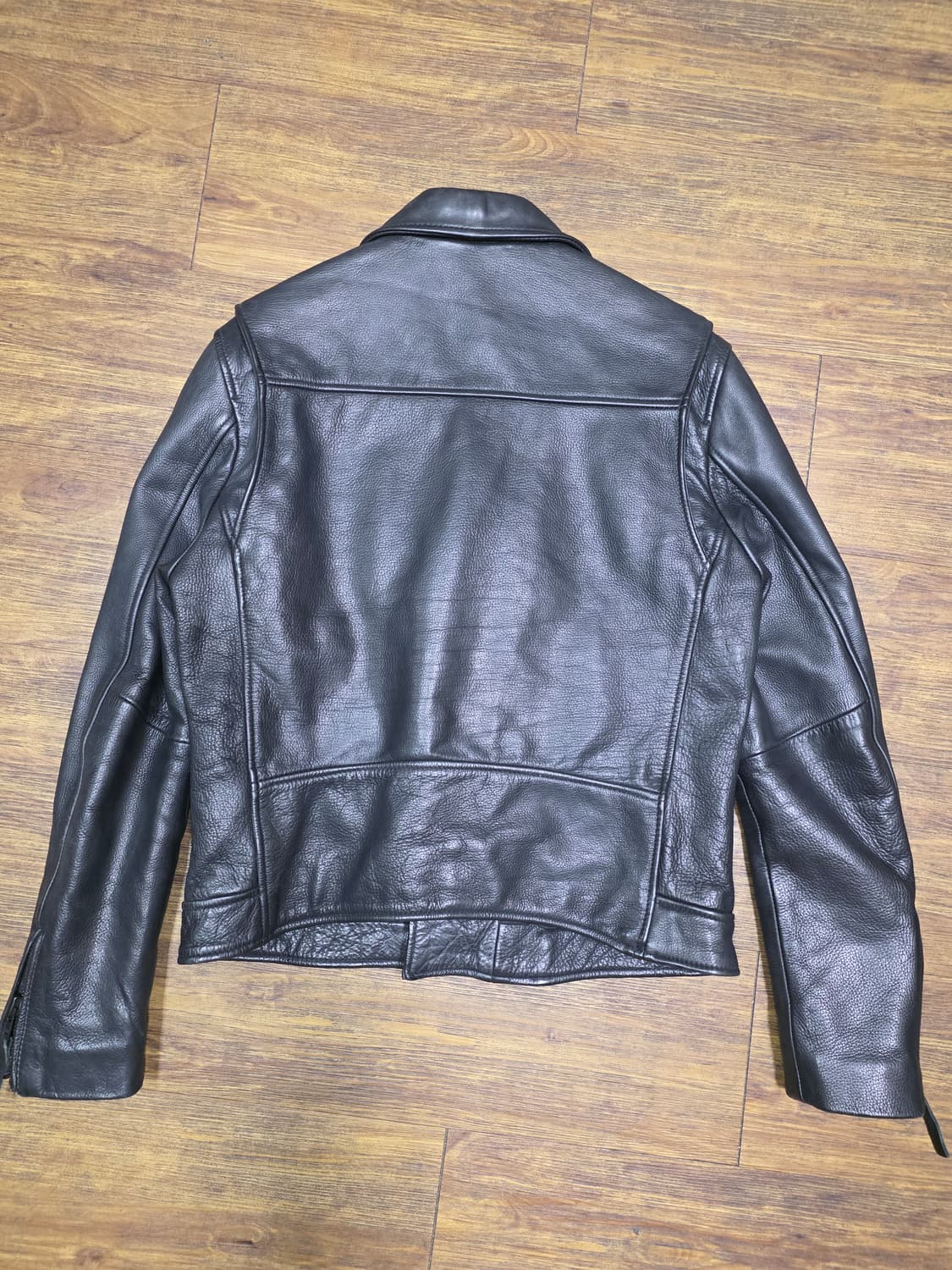  H&M의 프리미엄 카우하이드 더블 라이더 자켓 상품이미지10