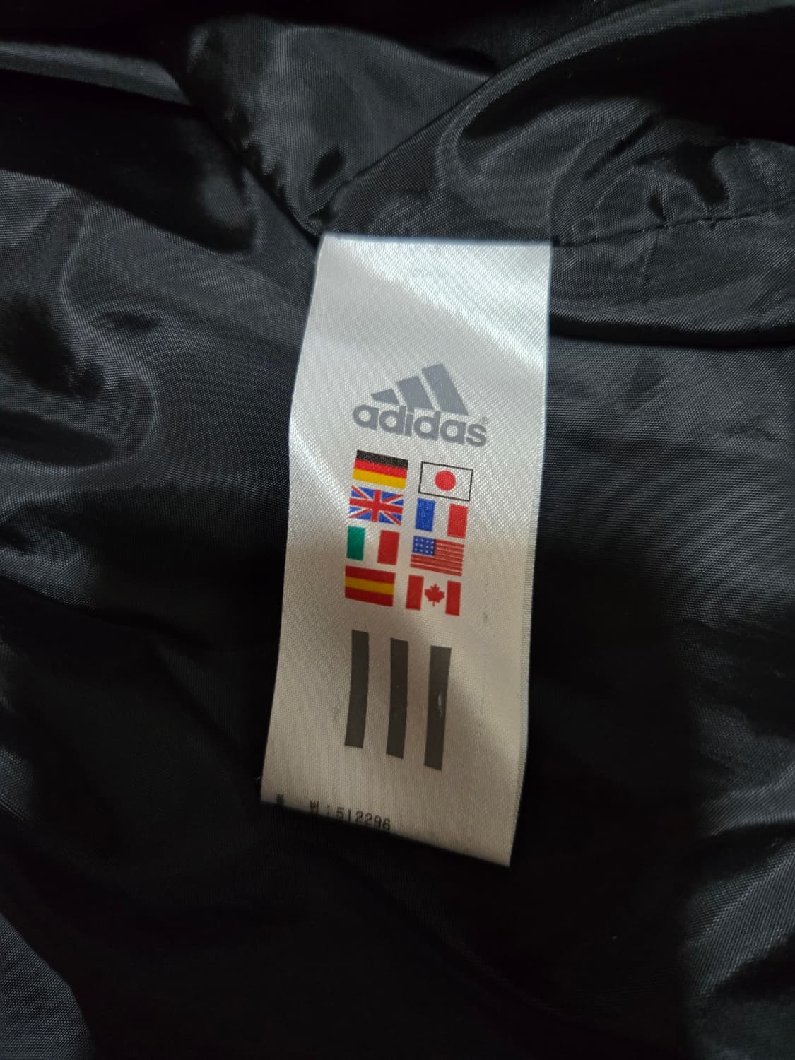 아디다스 을드스쿨 삼선 블랙 다운패딩(대장급매물) 상품이미지7