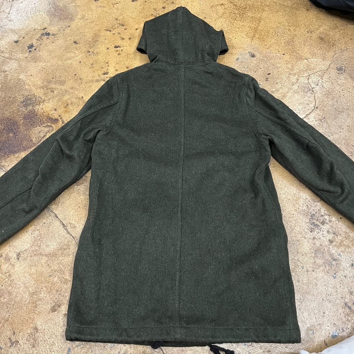 [정품/S] A.P.C. 아페쎄 울 알파카 후드 코트 b14 상품이미지4