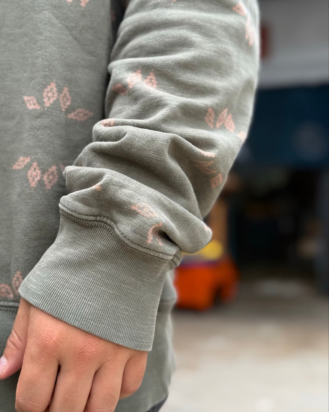 RVCA 올오버 패턴 롱슬리브 XL 상품이미지10