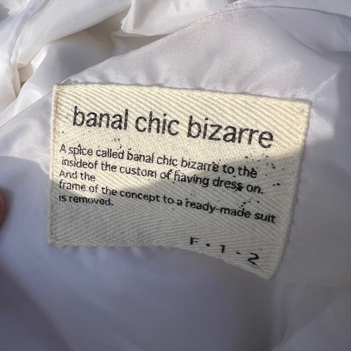 Banal Chic Bizarre 크래쉬 MA-1 상품이미지9