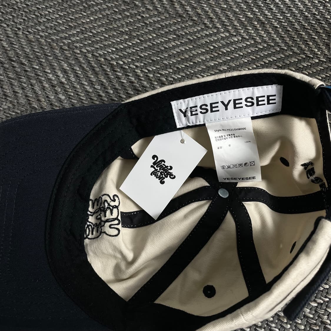 예스아이씨 빅로고 배색 볼캡o 3669 상품이미지4