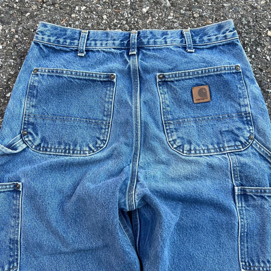 00s 빈티지 칼하트 더블니 워크웨어 데님 32x32 상품이미지10