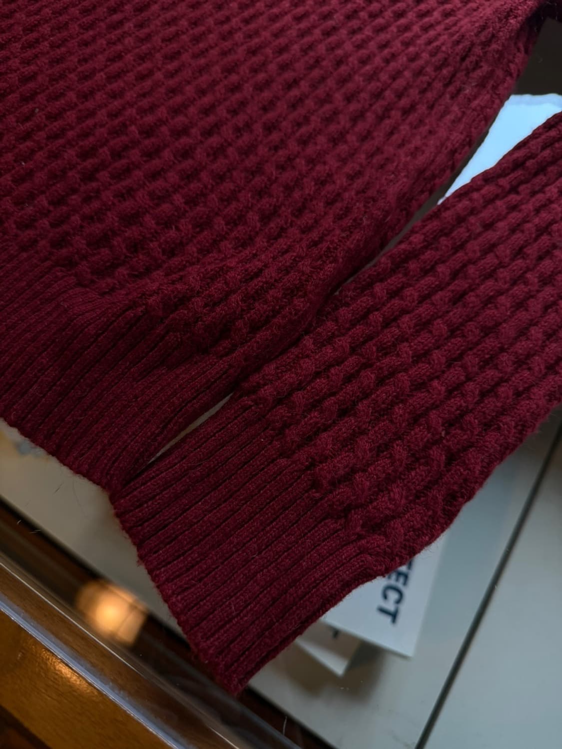 간트 러거 니트 램스울 니트 슬림100 상품이미지8