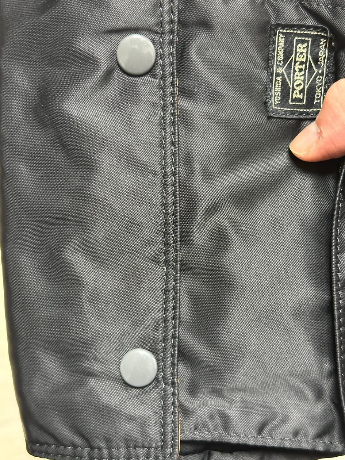 Porter 요시다 포터 탱커 스냅 숄더백 블랙 상품이미지3