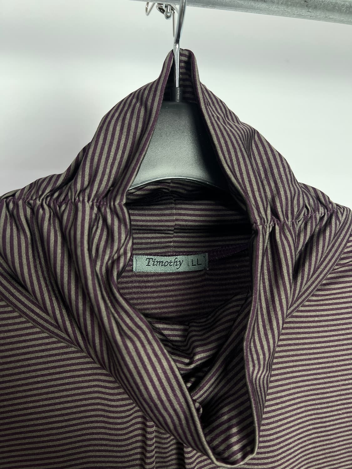 TIMOTHY 터틀넥 스트라이프 롱 슬리브  상품이미지3