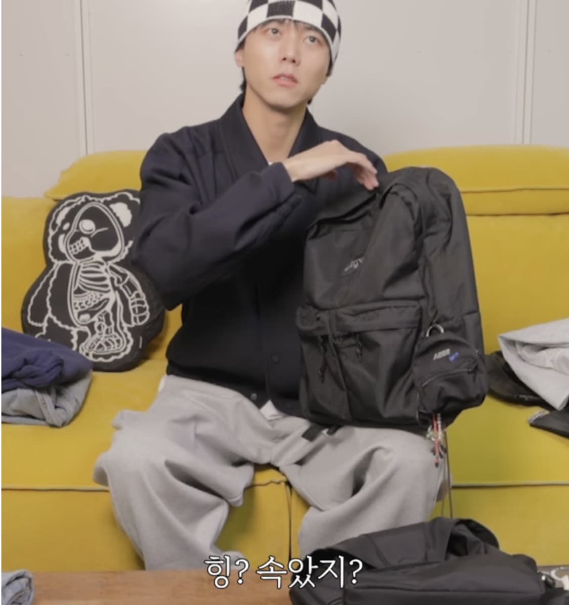 잔스포츠 호프만 백팩 블랙 상품이미지4