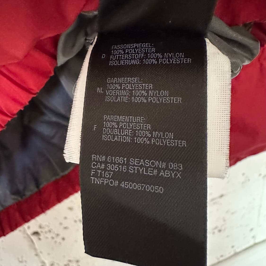 L 노스페이스 인슐레이트 패딩 상품이미지4