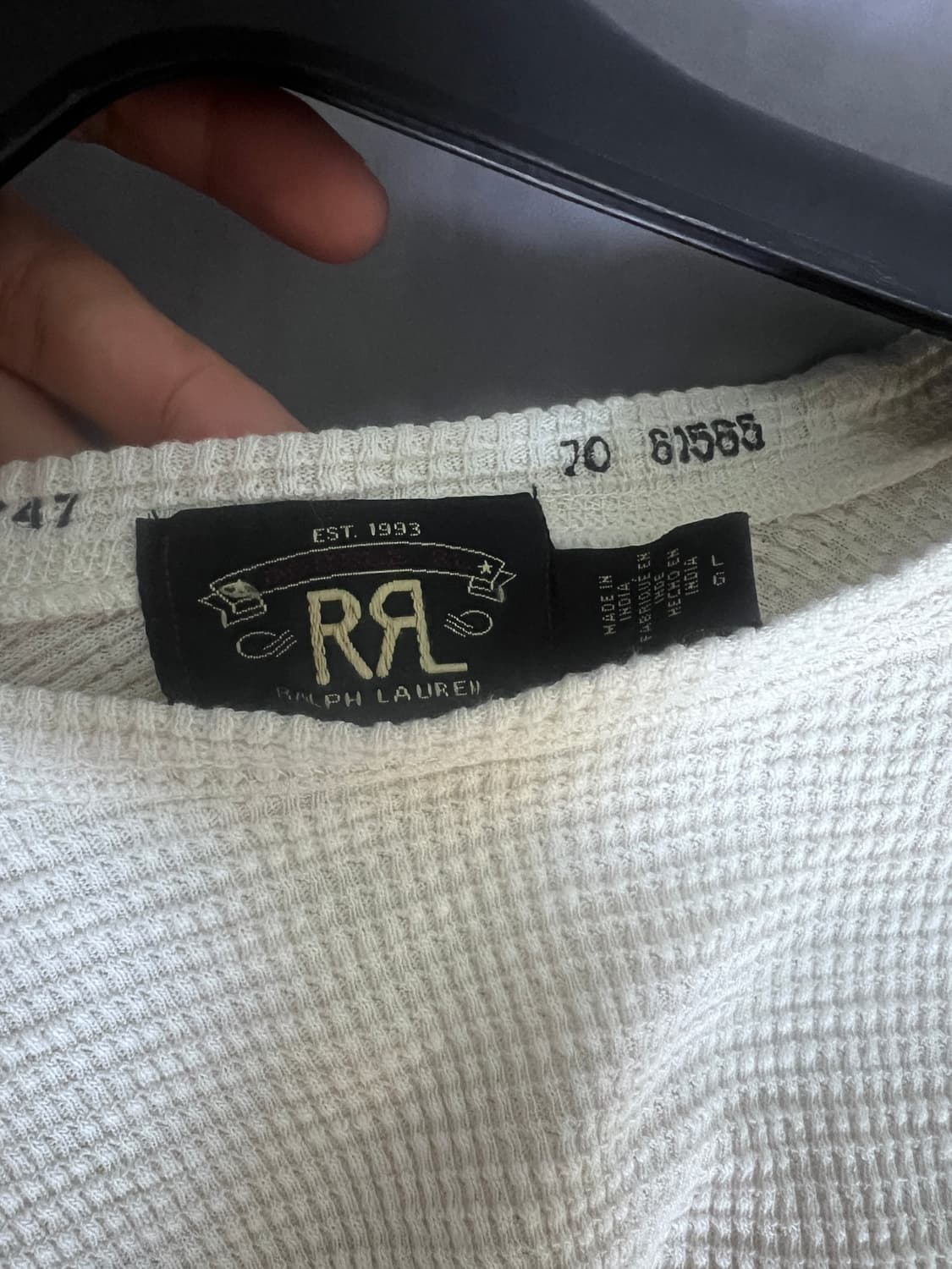 RRL 와플 롱슬리브 상품이미지5
