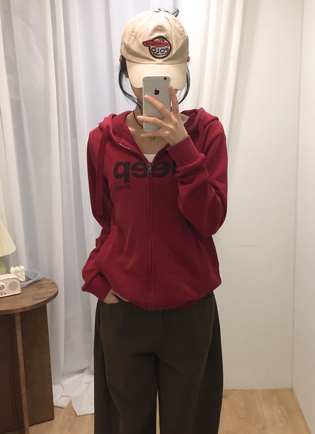 Women Jeep Hood Zipup 95~100 상품이미지1