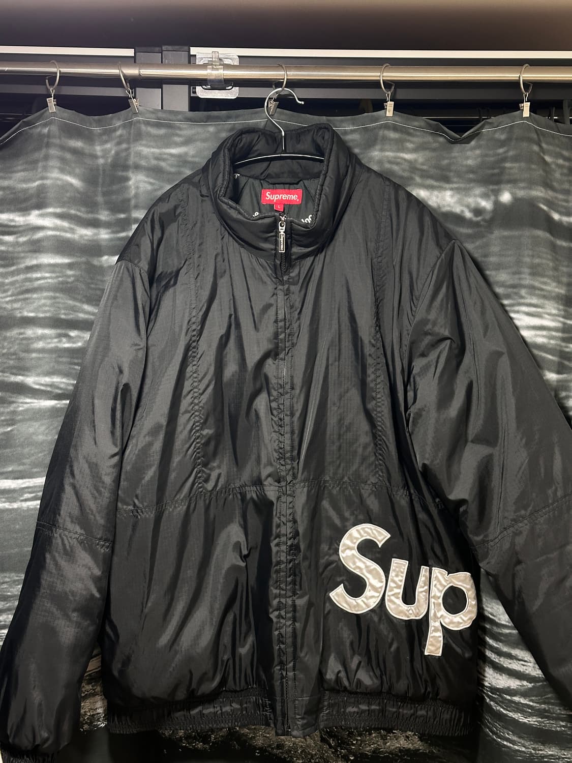 슈프림 16FW 사이드라인 투톤 패딩 자켓 L 상품이미지2