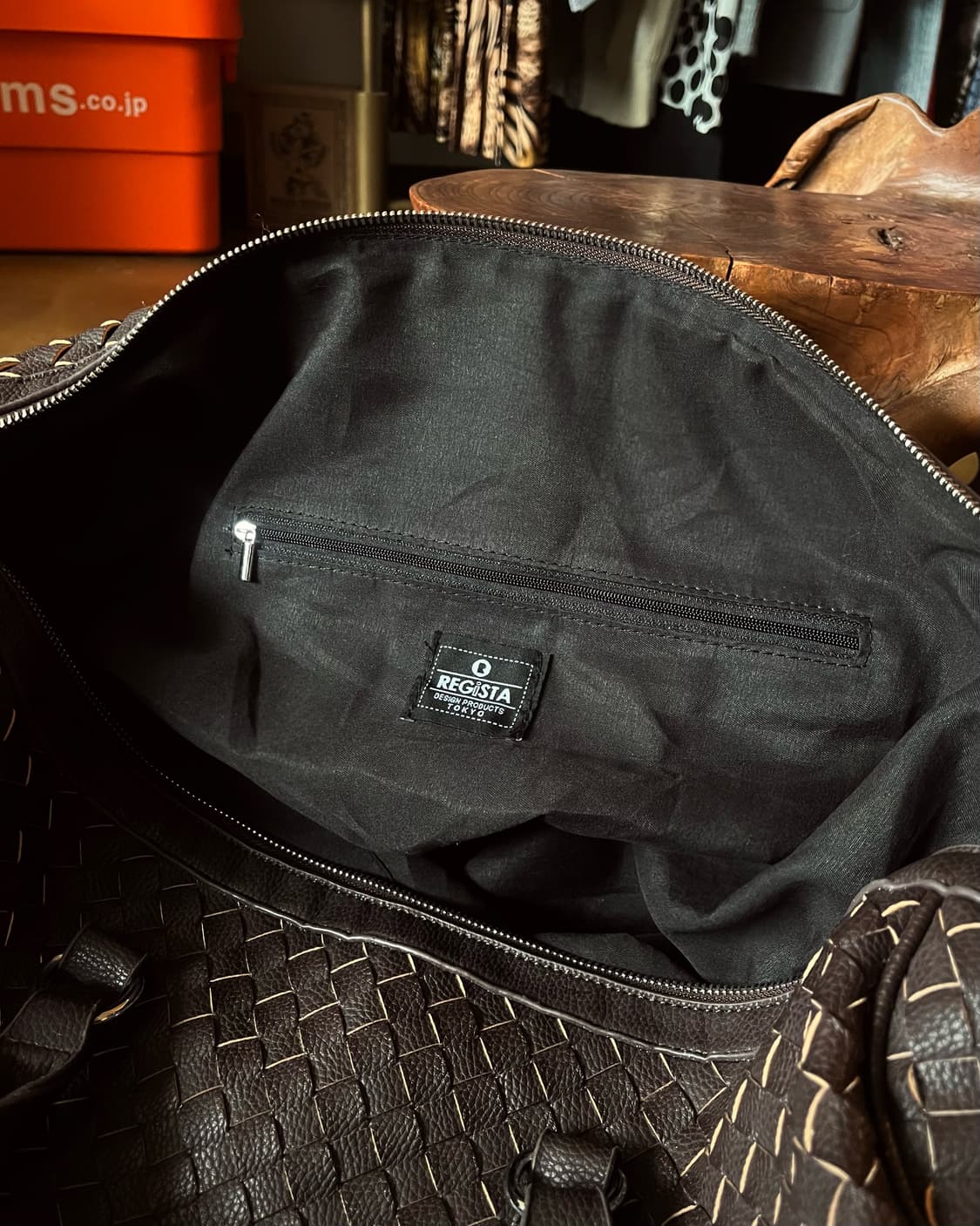 REGiSTA Tokyo Intrecciato Leather Bag 상품이미지9