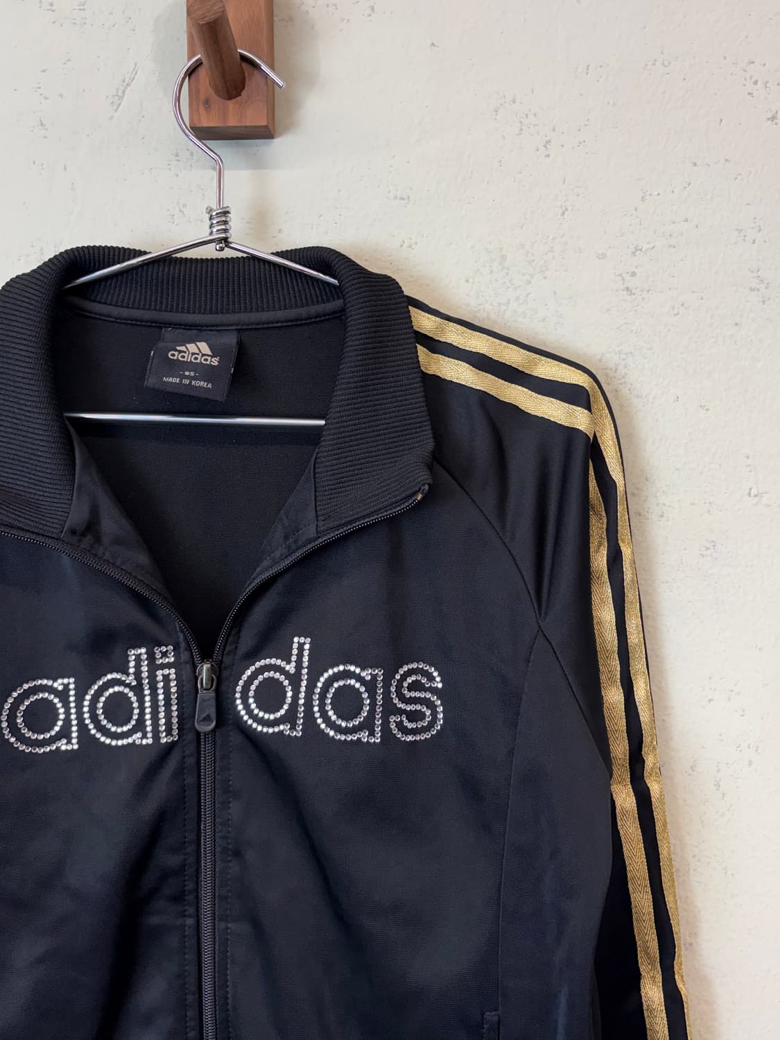 아디다스 빈티지 검금 큐빅 트랙탑 져지 상품이미지2