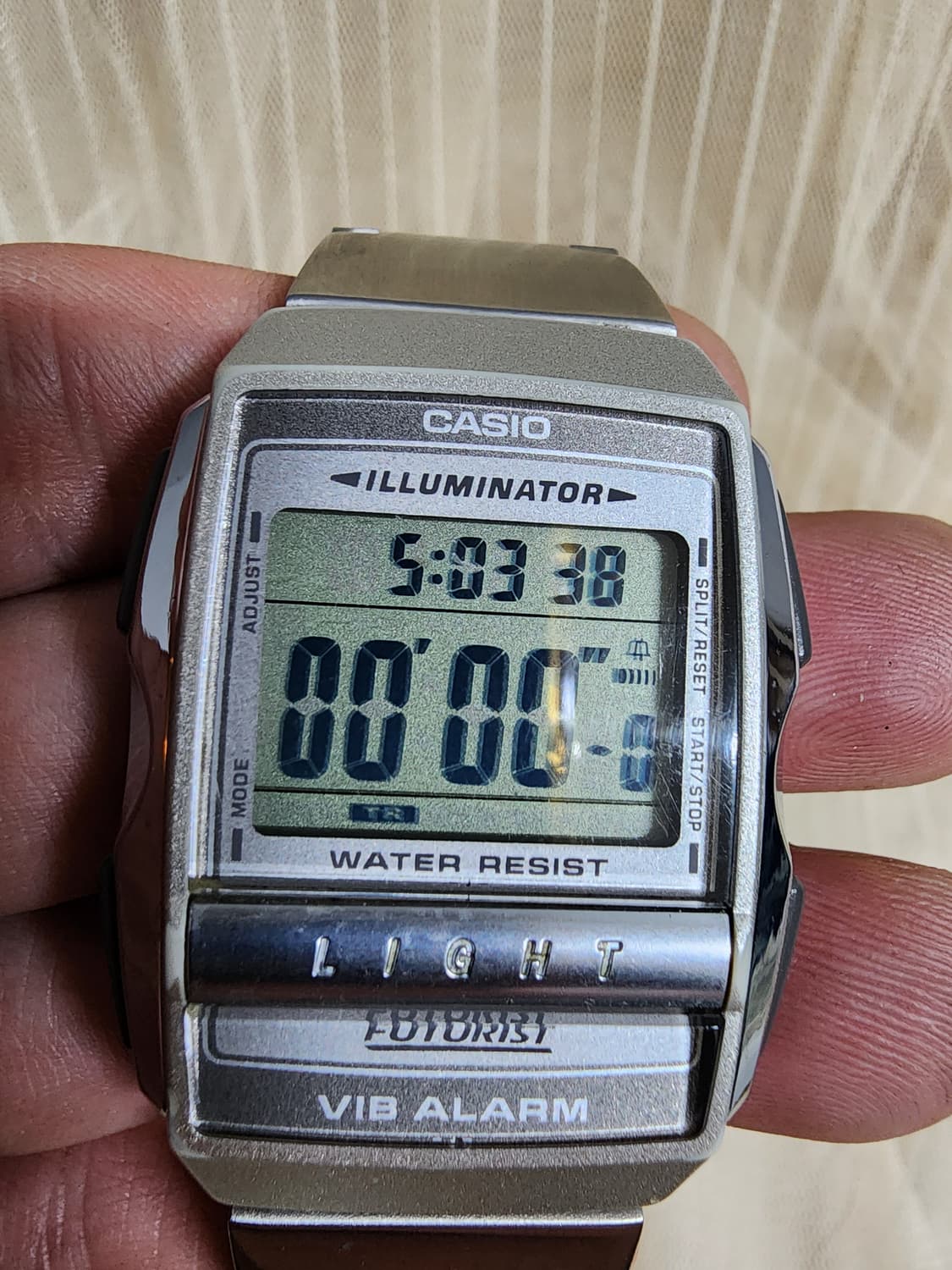 빈티지 카시오 퓨처리스트 A220 디지털 메탈시계 상품이미지7