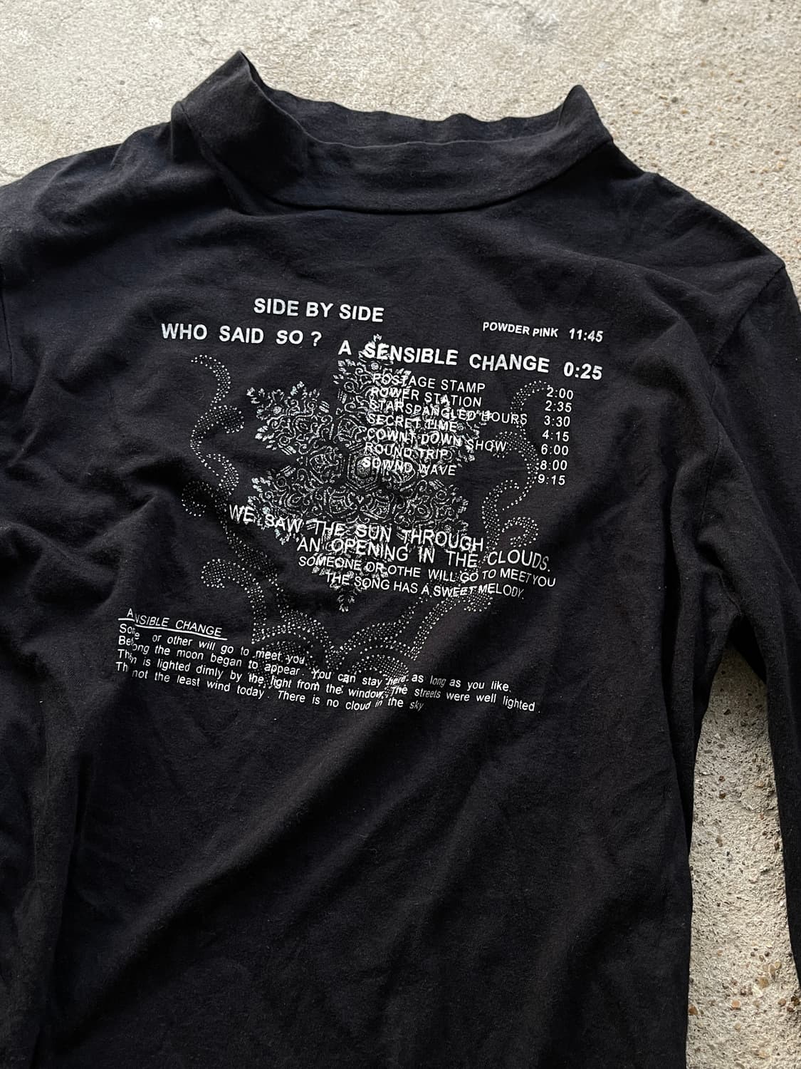 Half neck lettering t 상품이미지3