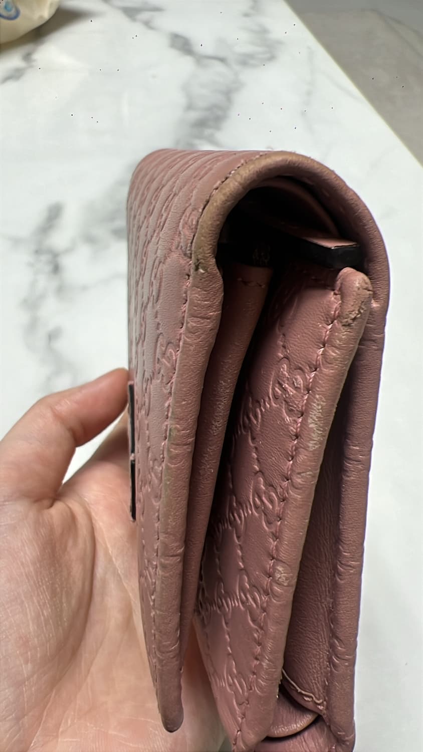 구찌 마이크로씨마 GG카드지갑 상품이미지3