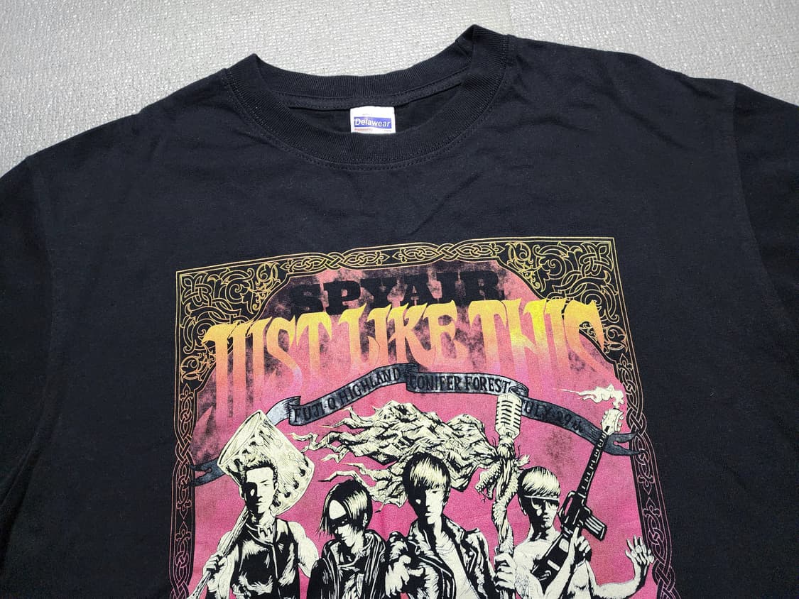 Spyair 스파이에어  저스트 라이크 디스 2017  반팔 티셔츠 상품이미지2