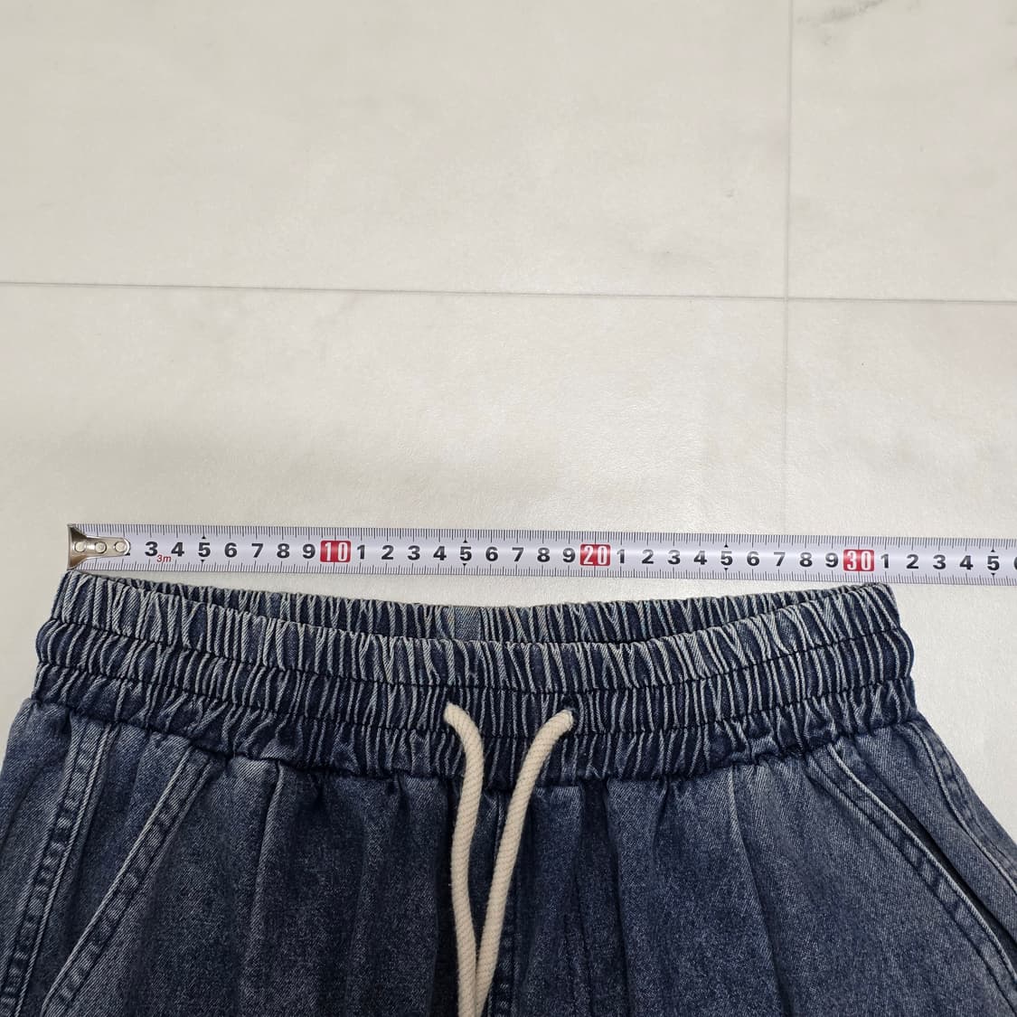 M 리메인세컨드 데님 카고 반바지 버뮤다팬츠 상품이미지4