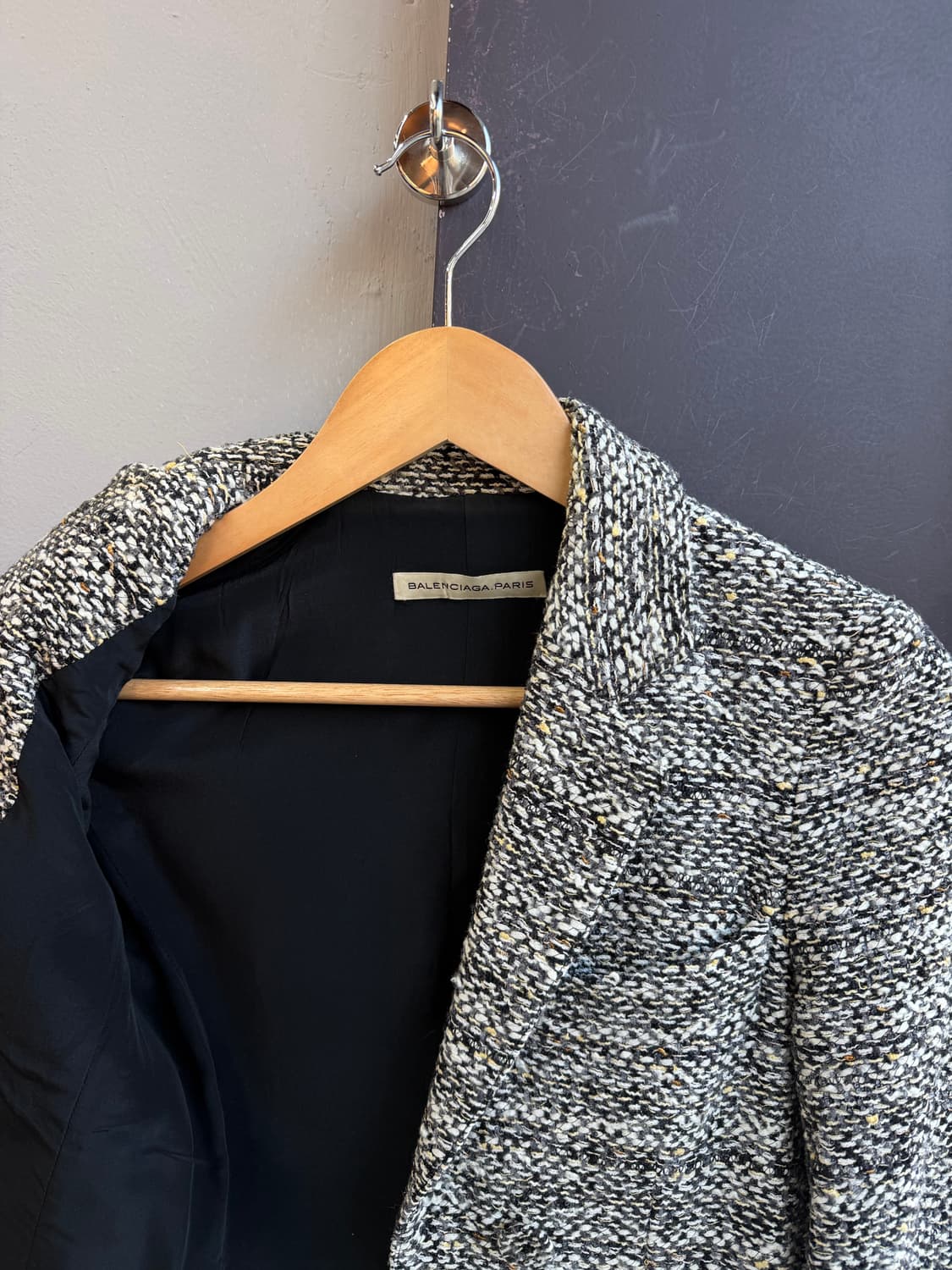 38/ 발렌시아가 11AW 아카이브 트위드 코트자켓 상품이미지6