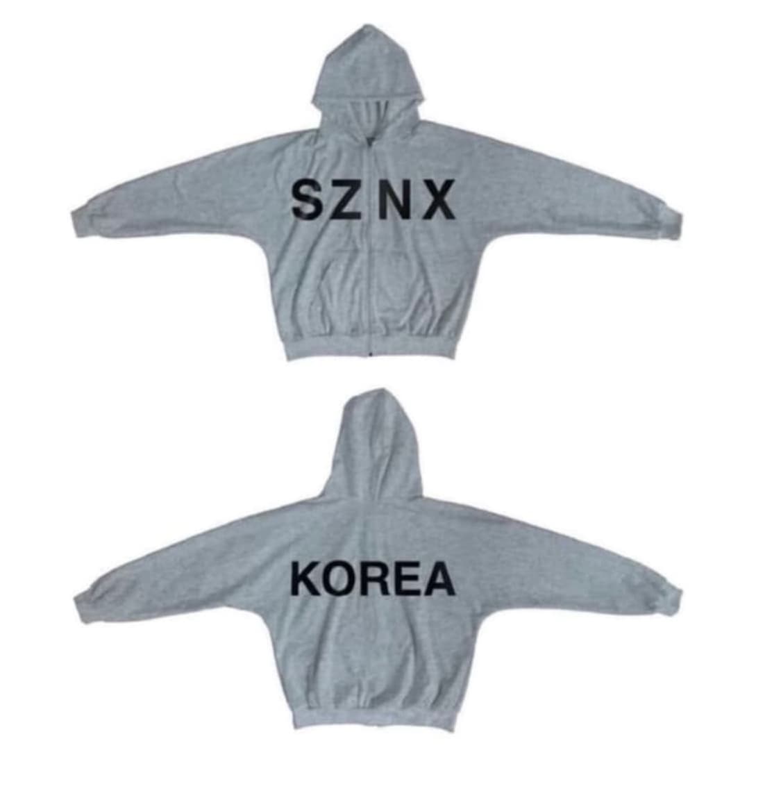 칸예 내한 후드 집업 사이즈3 상품이미지1