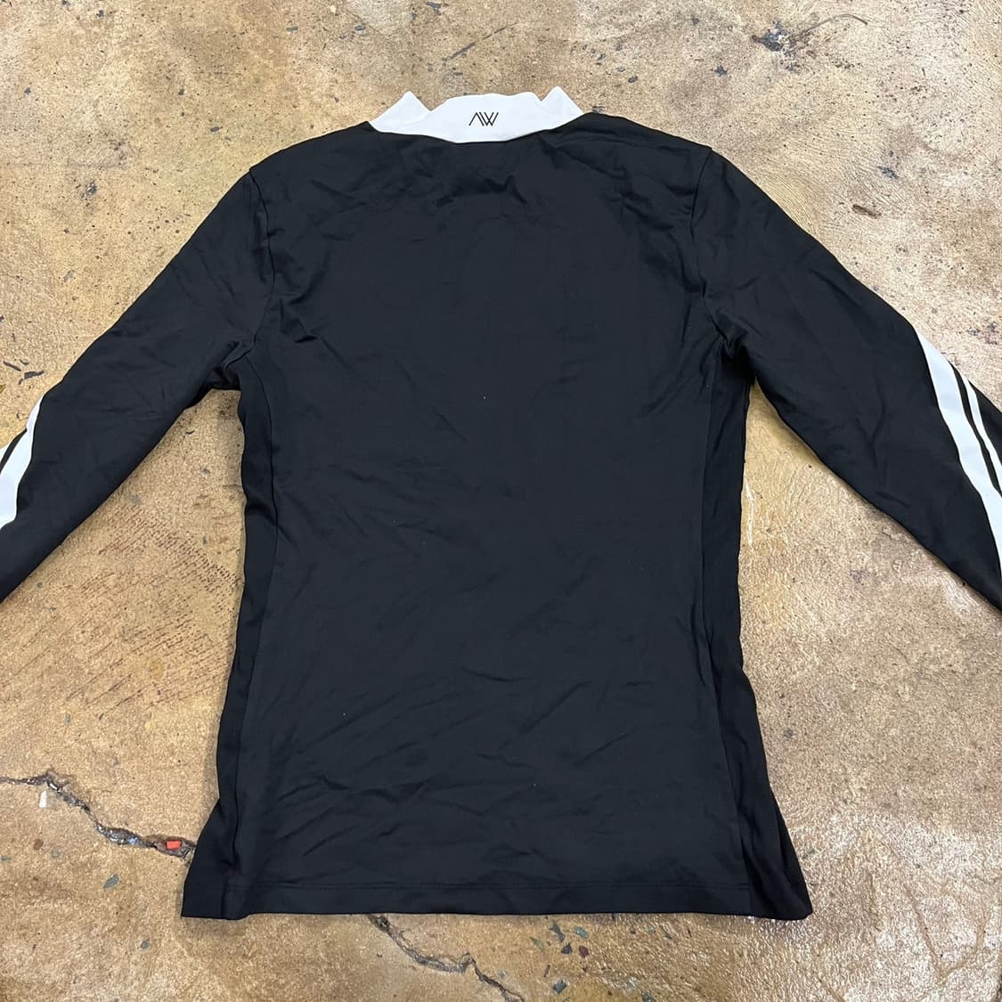 [ 정품/S ] 어뉴 골프 하프넥 긴팔티 b14 상품이미지4