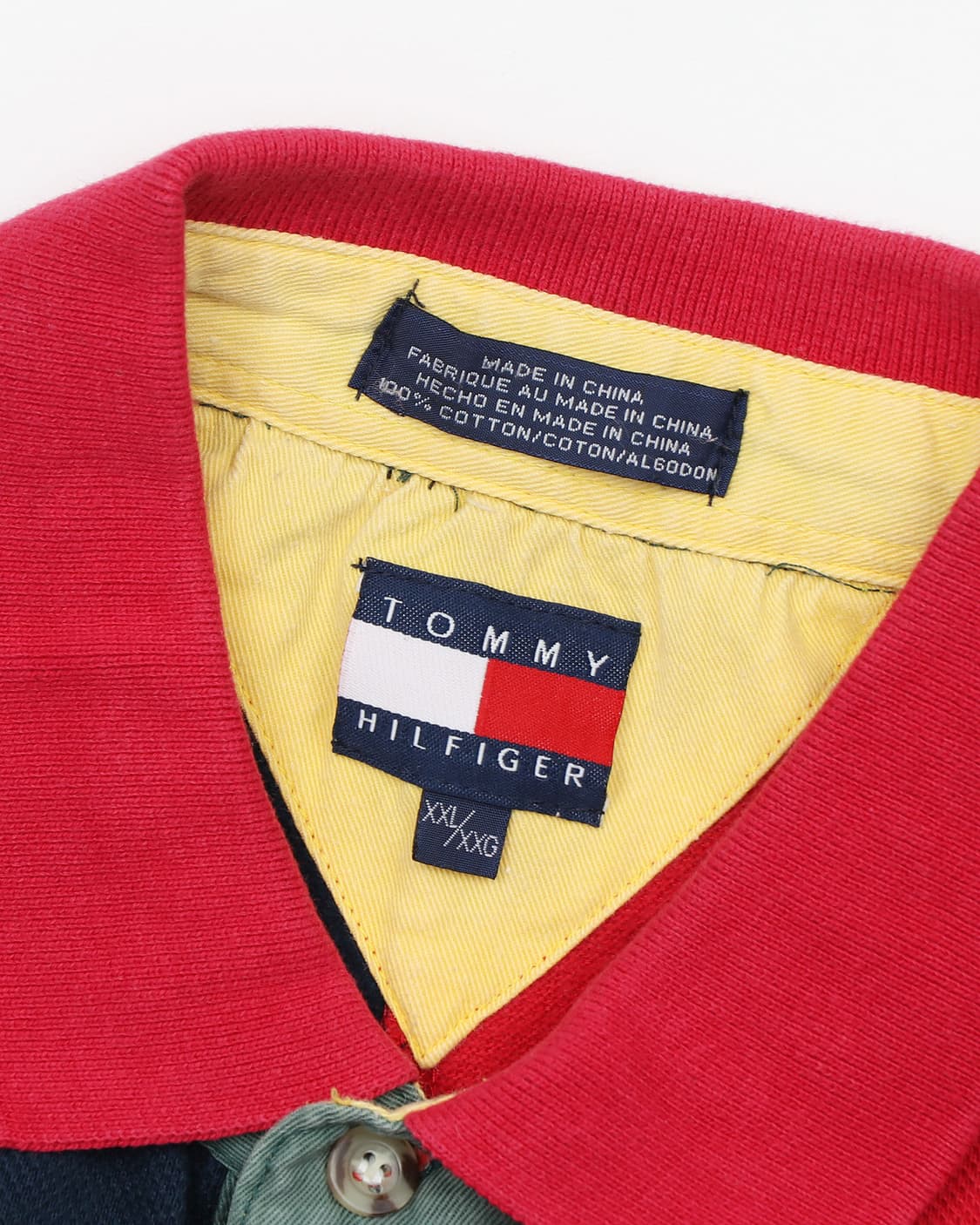 타미힐피거 배색 카라 긴팔 상품이미지5