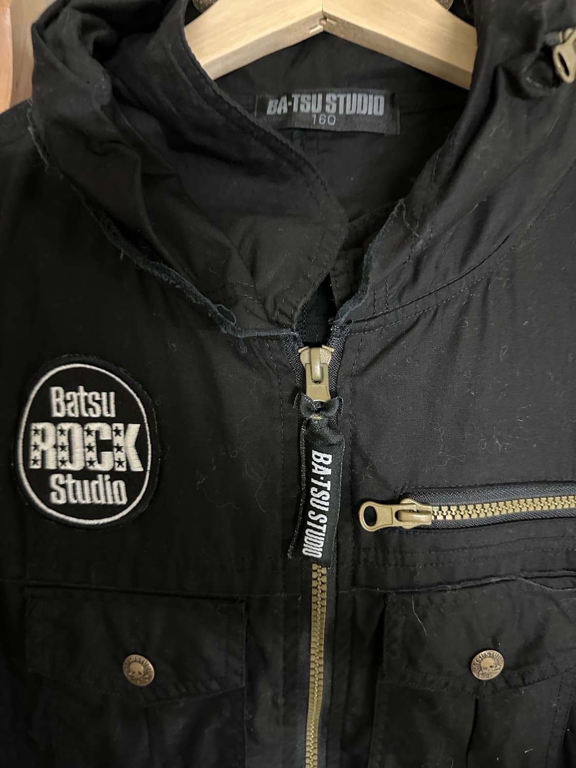 punk pocket detail vest 상품이미지3