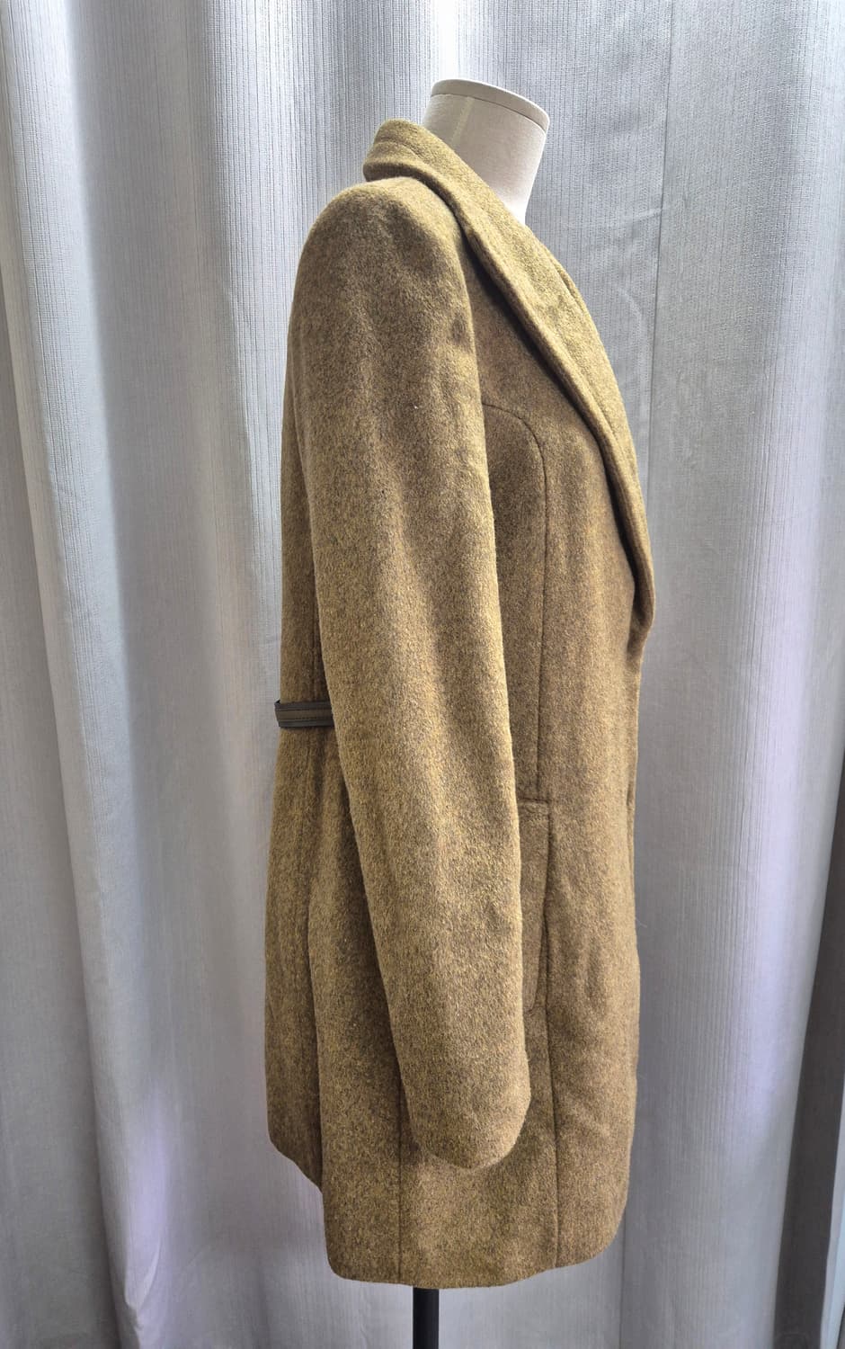 올리비아 하슬러 브라운 코트 85#최상급 상품이미지2