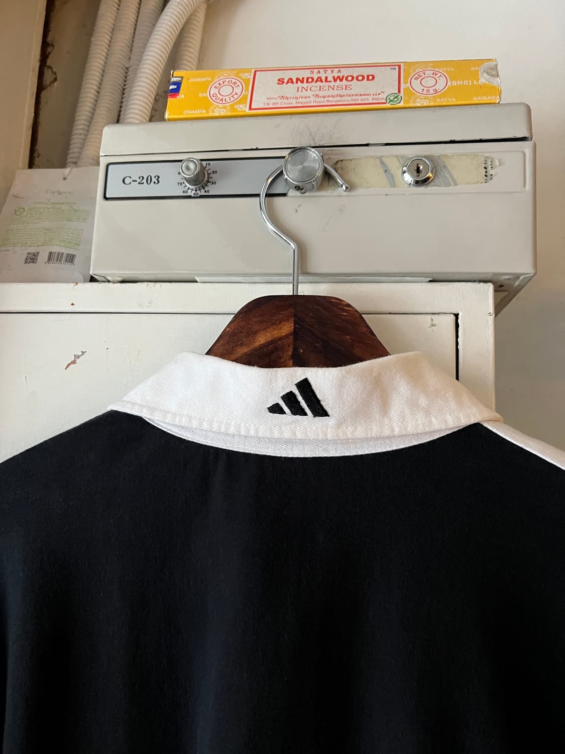 [XL]90's 아디다스 USA 컬러블록 럭비 티셔츠 상품이미지7