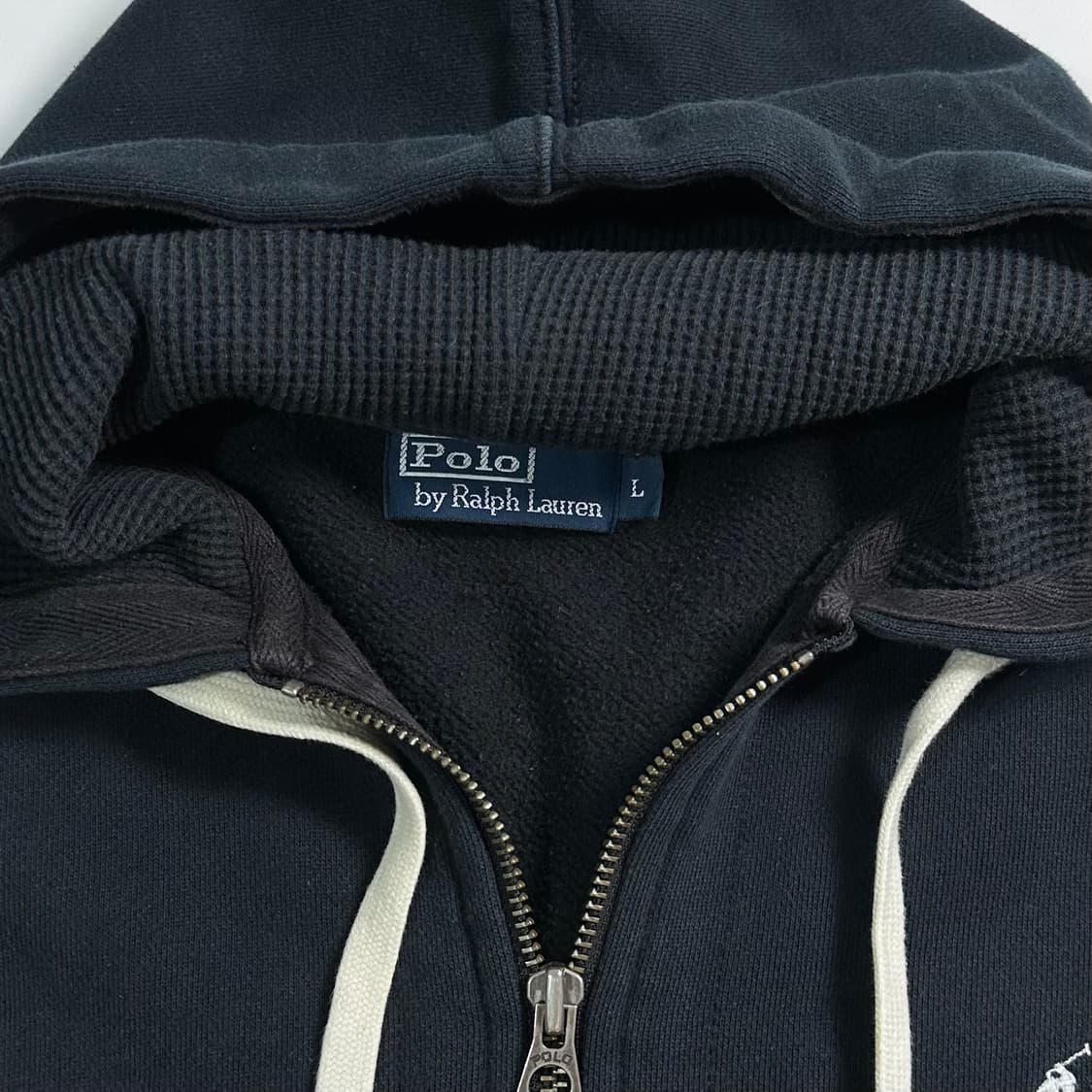 폴로 랄프로렌 블랙 후드집업 상품이미지5
