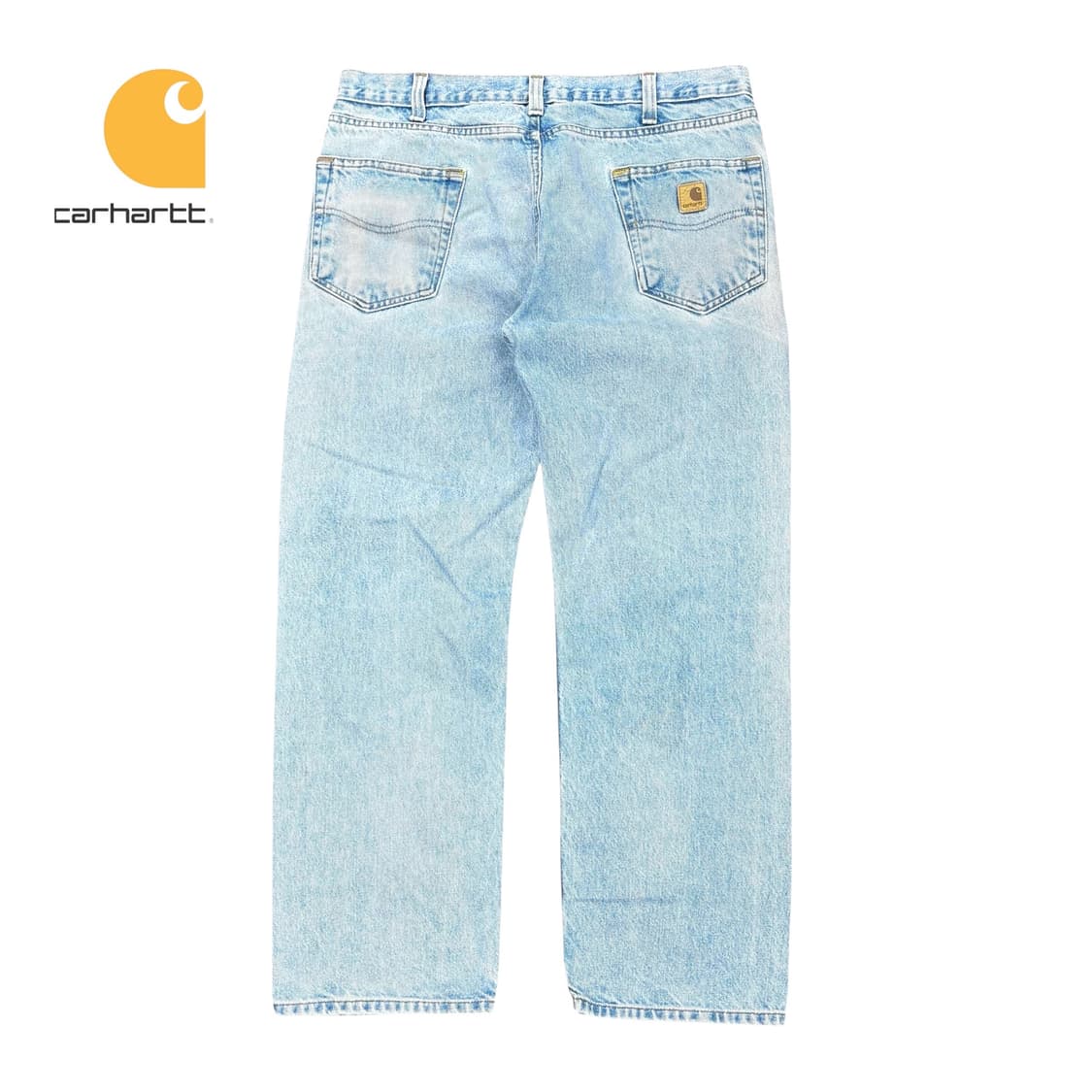 (36) 칼하트 B480 라이트 블루 트렌디셔널 데님 팬츠 상품이미지1