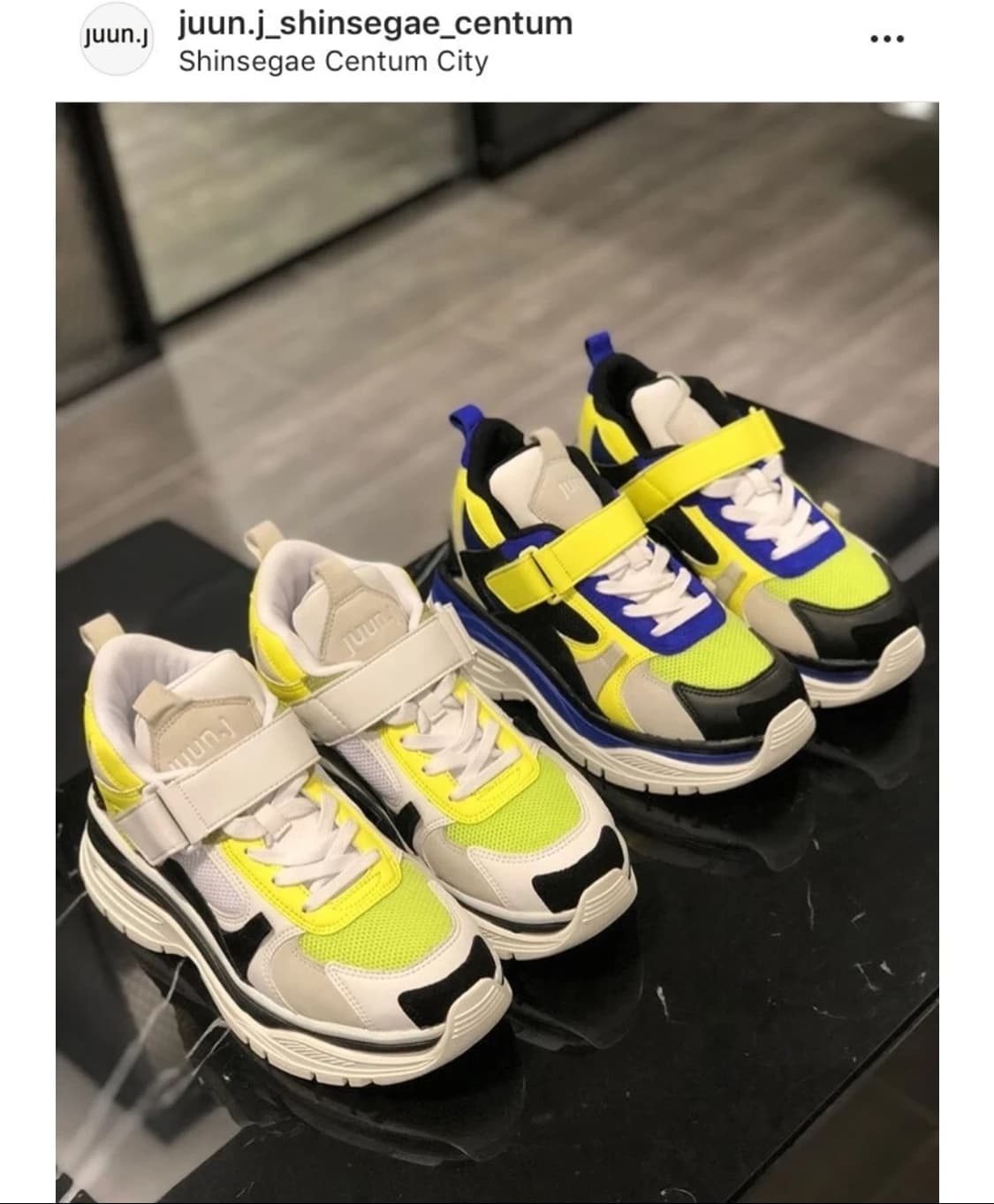 JUUN.J 준지 BTS 러버솔 스니커즈 상품이미지5