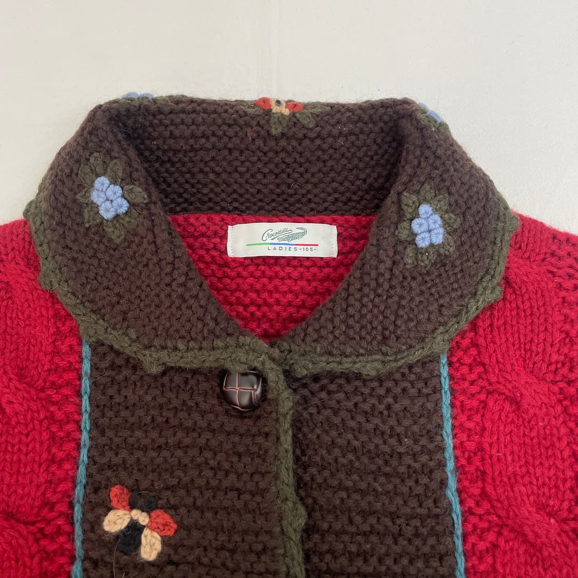 [빈티지] 크로크다일 빈티지 니트 가디건 상품이미지2