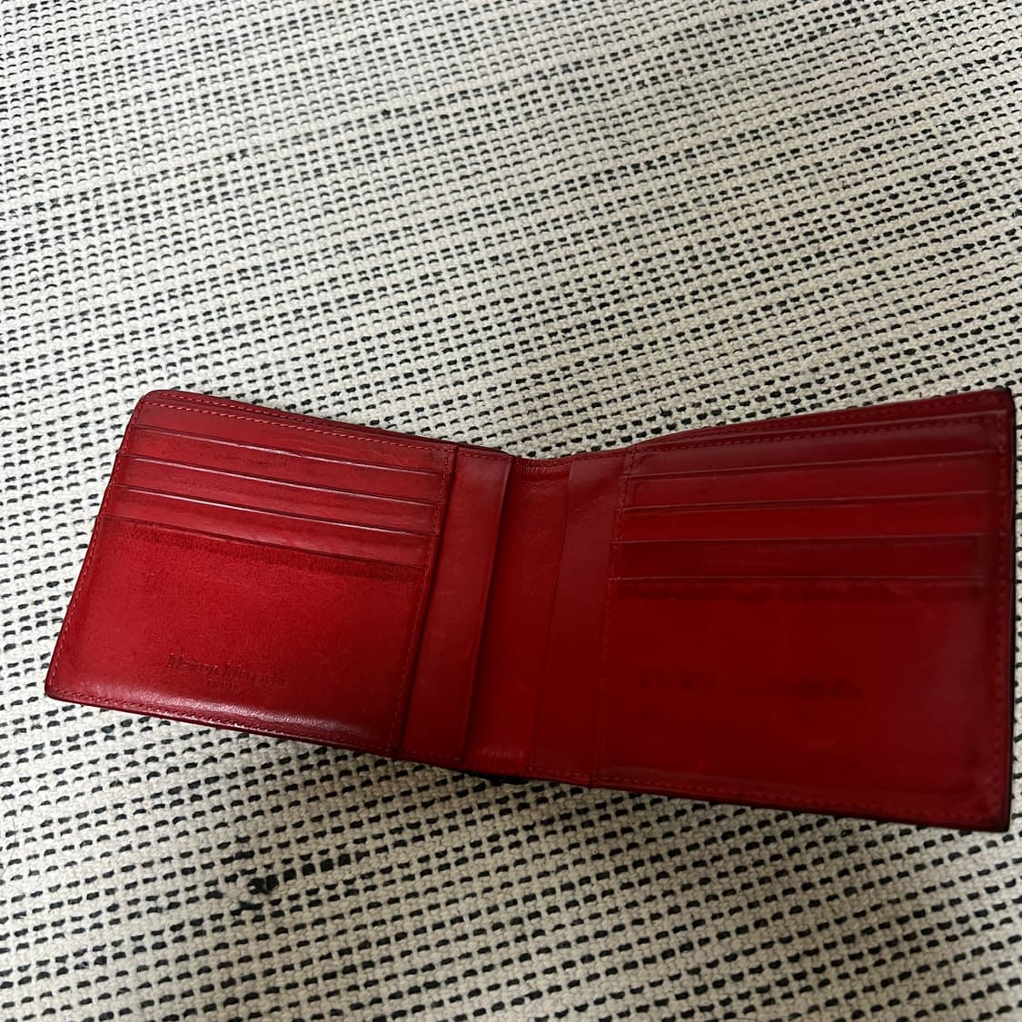 메종 마르지엘라 블랙 애나멜 반지갑 상품이미지3