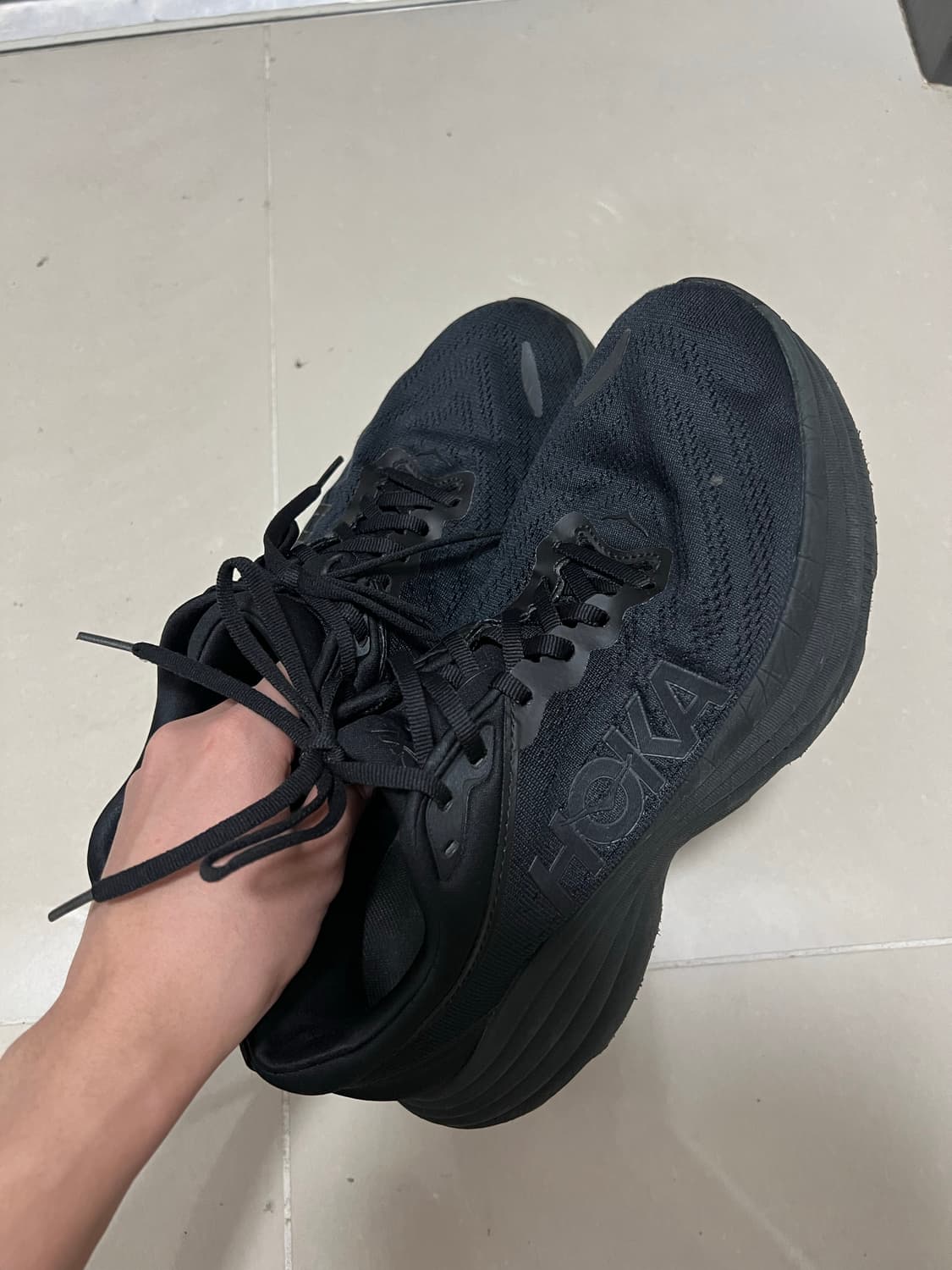 호카 본디 8 블랙 와이드 270 상품이미지7