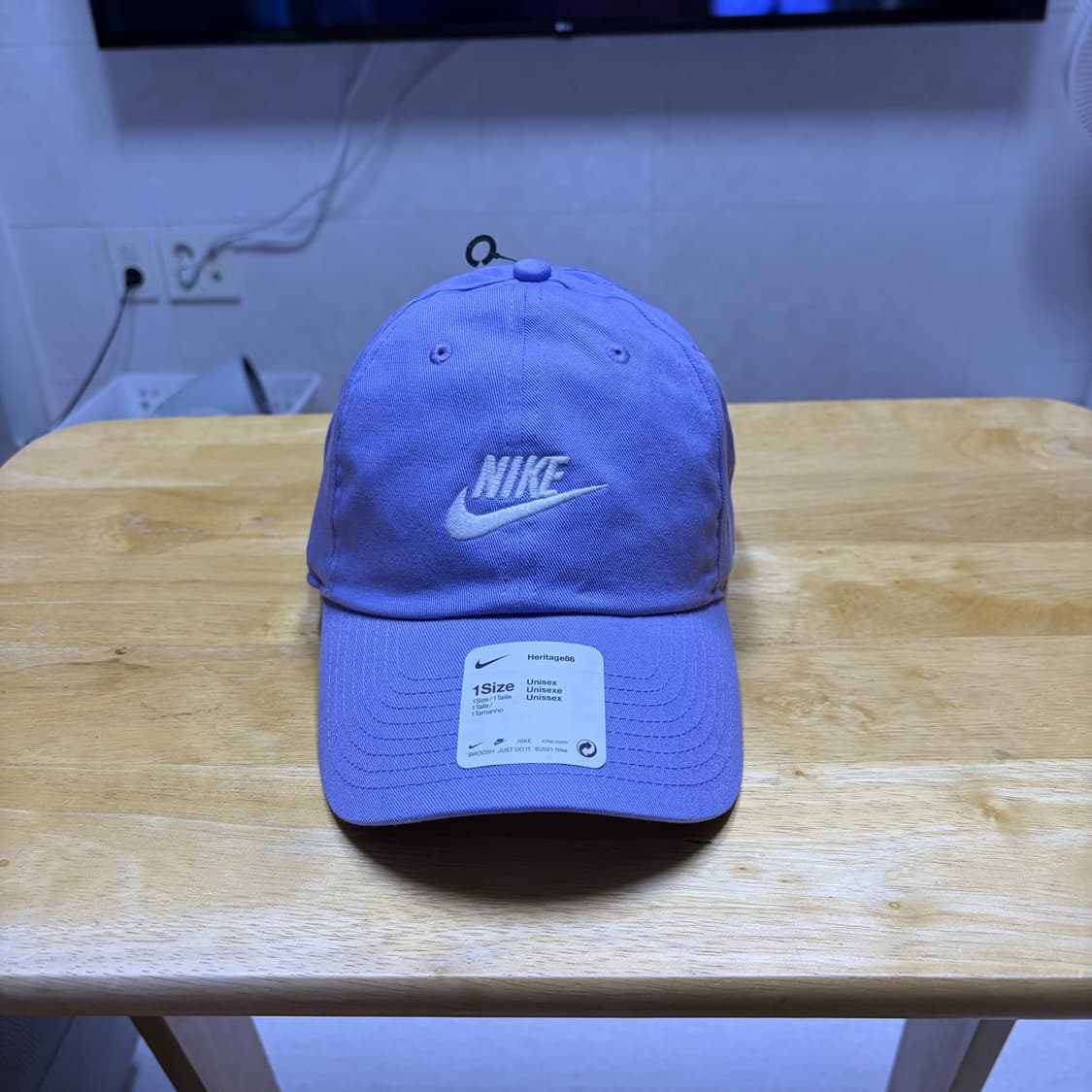 나이키 헤리티지86 퓨추라 볼캡 모자 바이올렛 상품이미지1