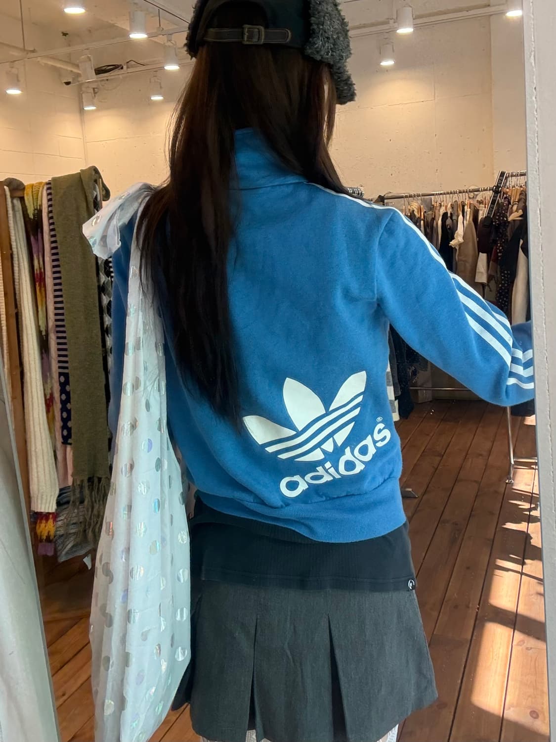 아디다스 백로고 면져지 상품이미지2