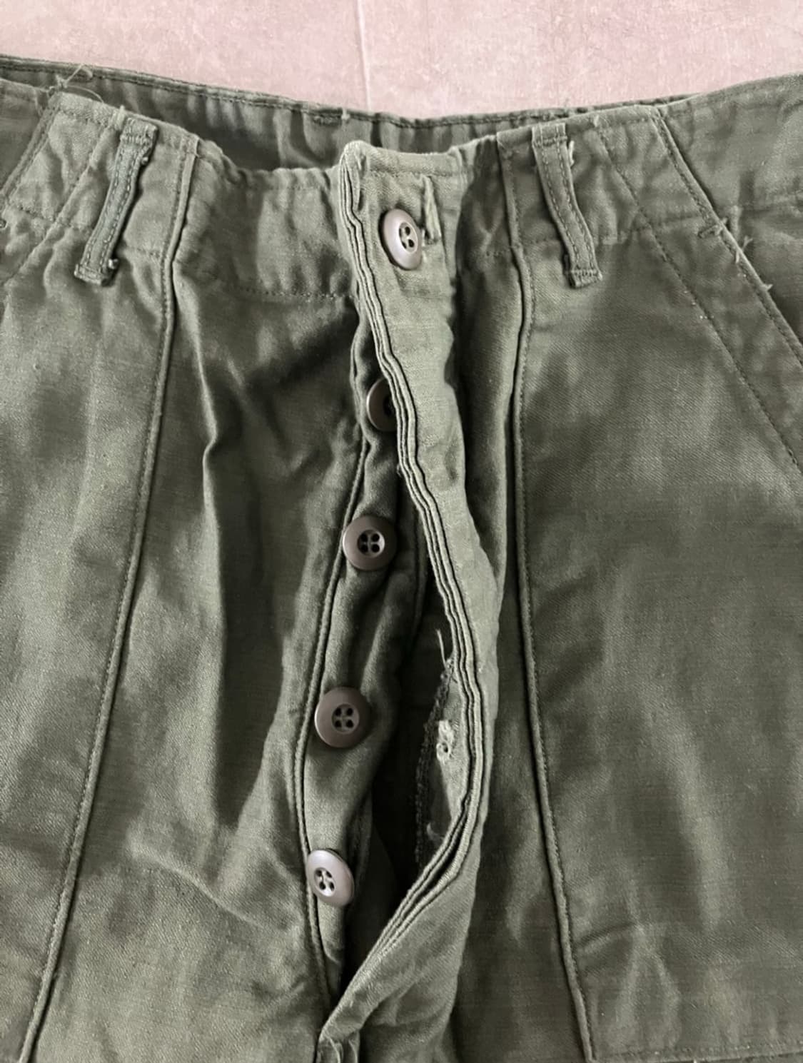 [판매] 70s US Army OG-107 퍼티그 팬츠 (Mens 32) 상품이미지2