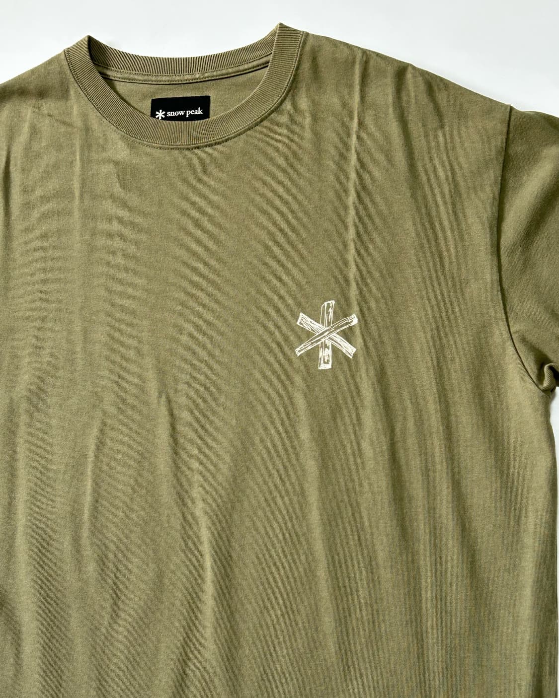 L)스노우피크 X 저널스탠다드  티셔츠 camp fire t-shirt 상품이미지3