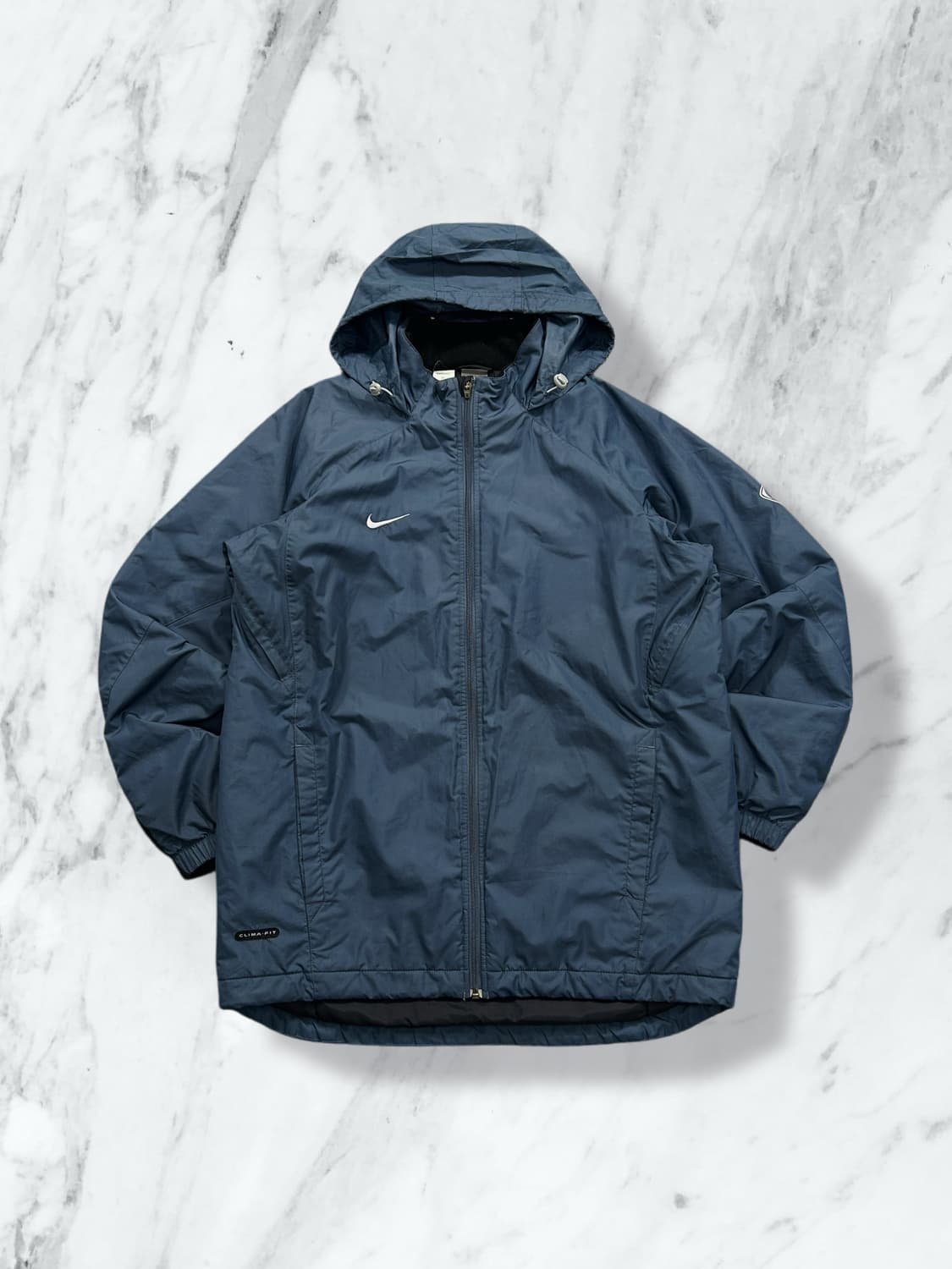 나이키 올드스쿨 네이비 후드 바람막이 M 상품이미지1