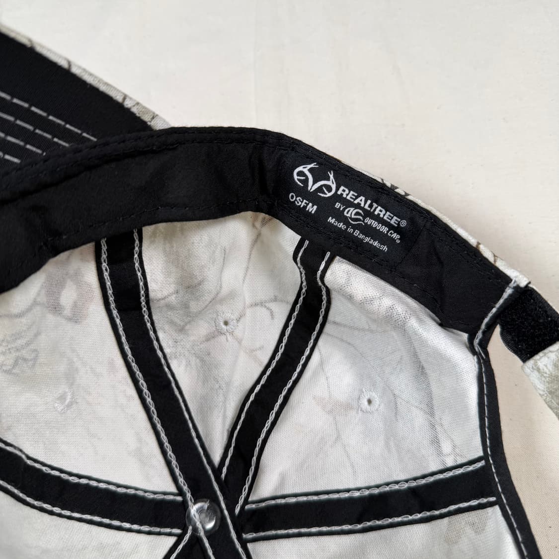 리얼트리 카모플라쥬 볼캡 모자 모시오크 상품이미지2