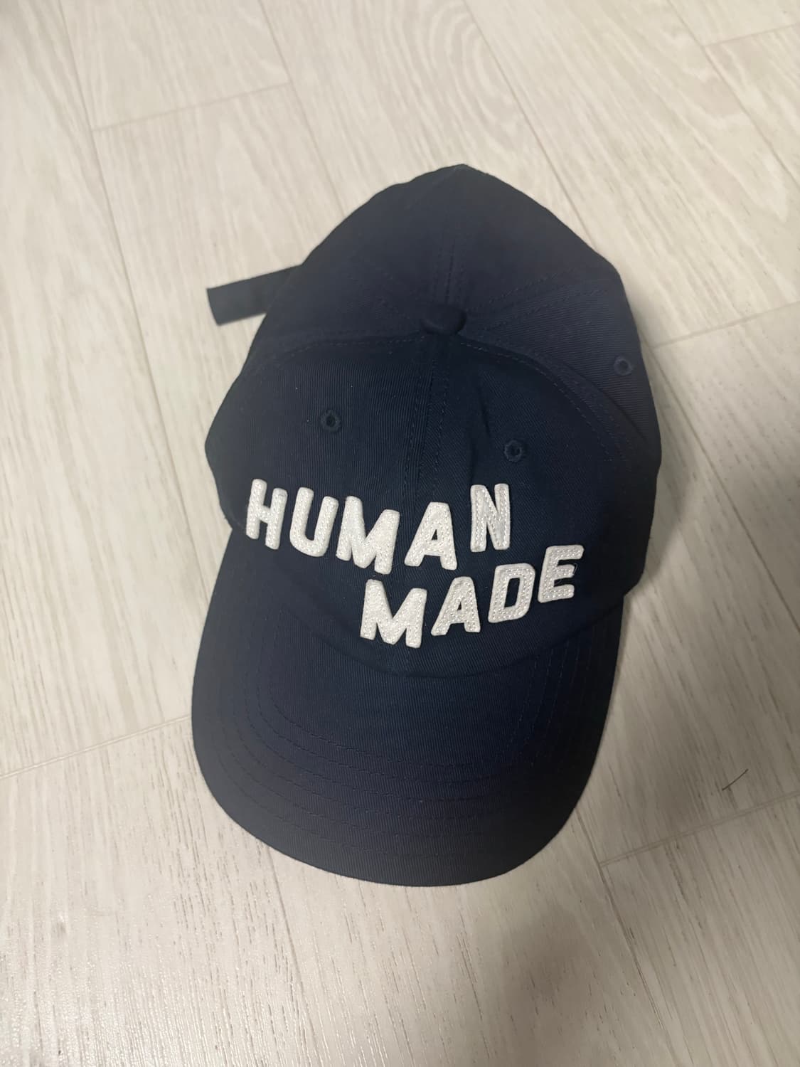 휴먼메이드 6 패널 트윌 캡 네이비 상품이미지2